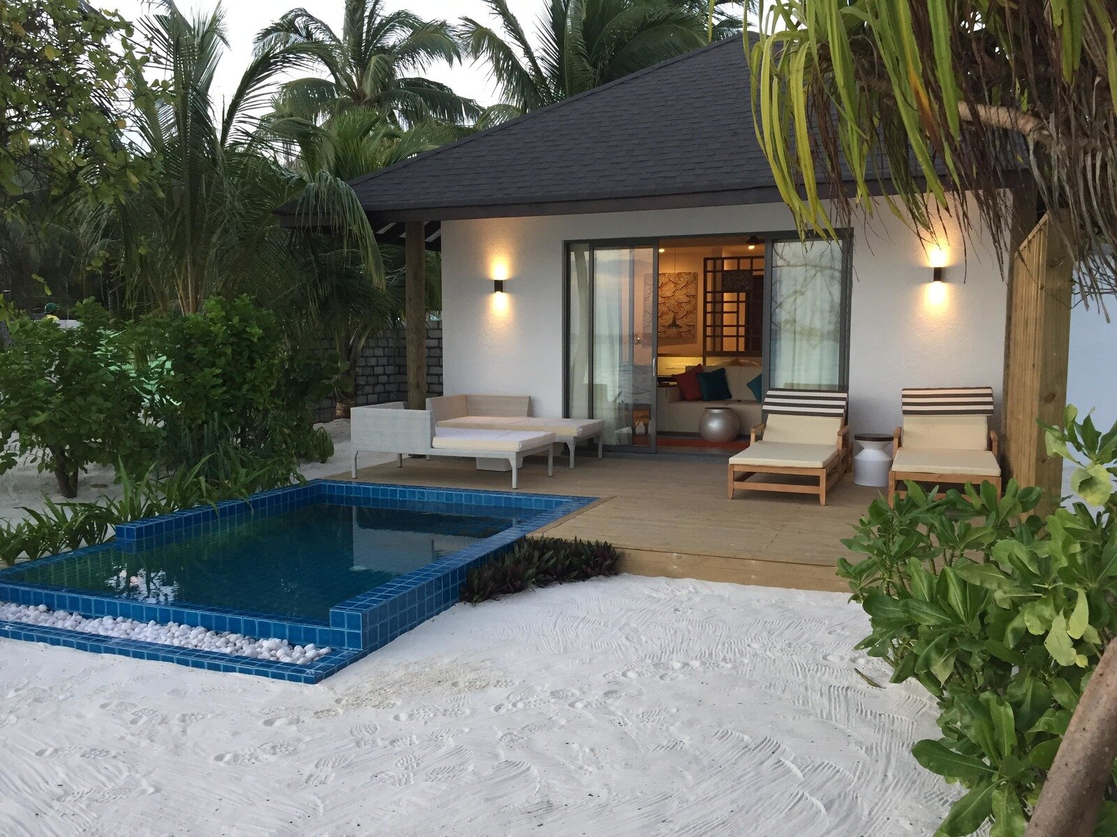 Wohnbeispiel Beach Villa Pool