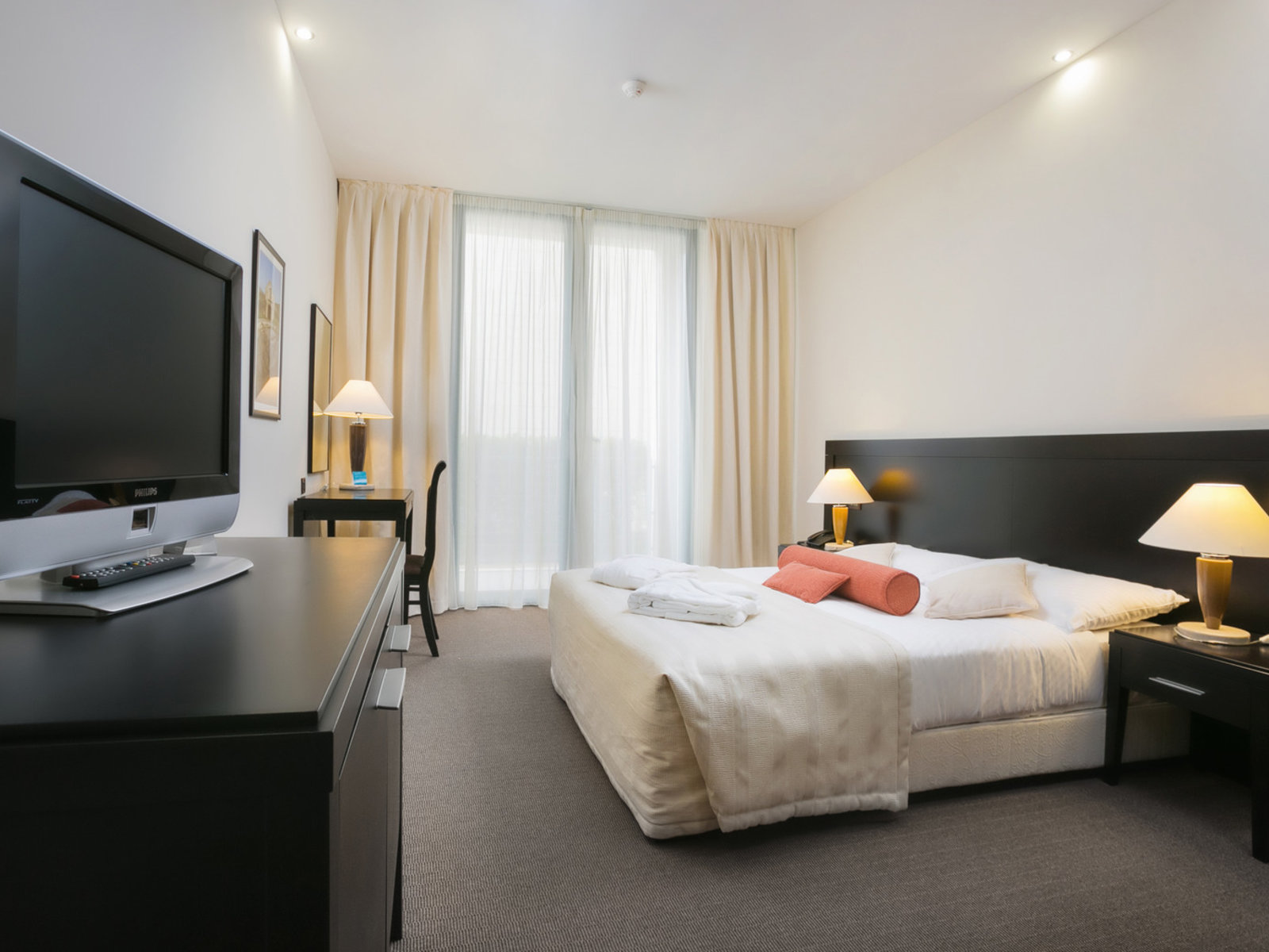 Wohnbeispiel Double room park balcony