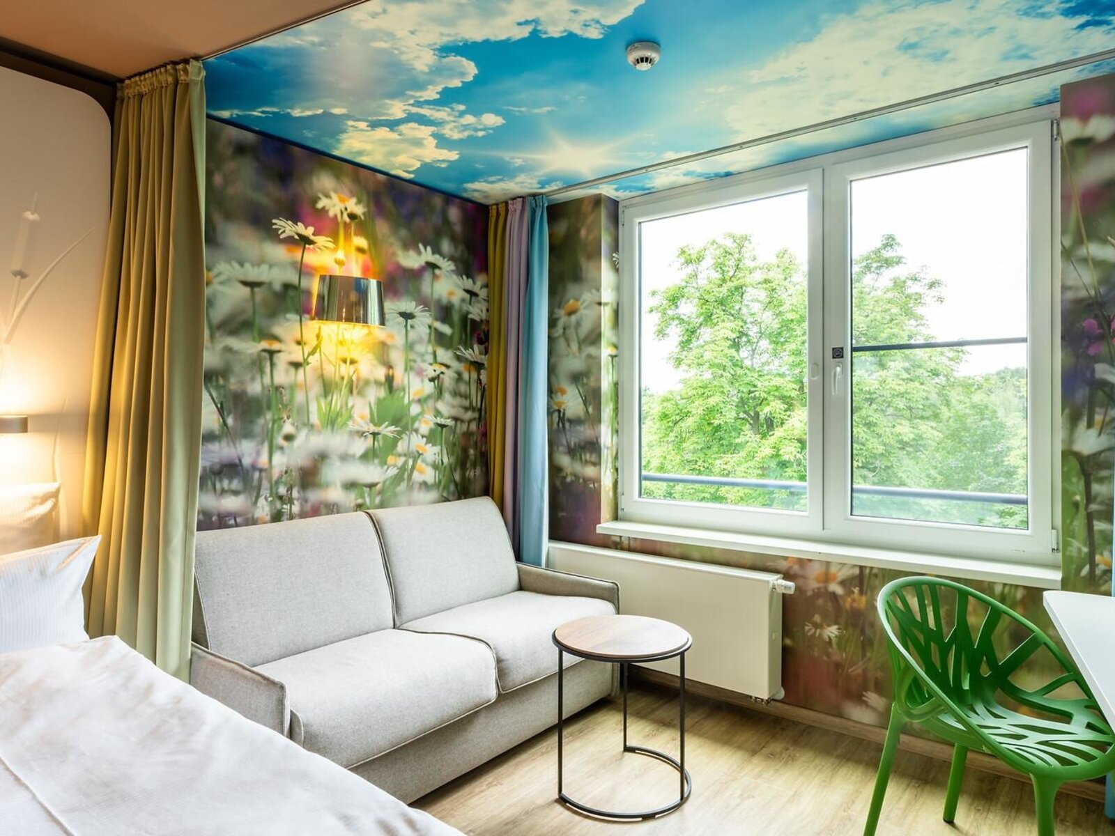 Wohnbeispiel Single with Child Doppelzimmer Natur