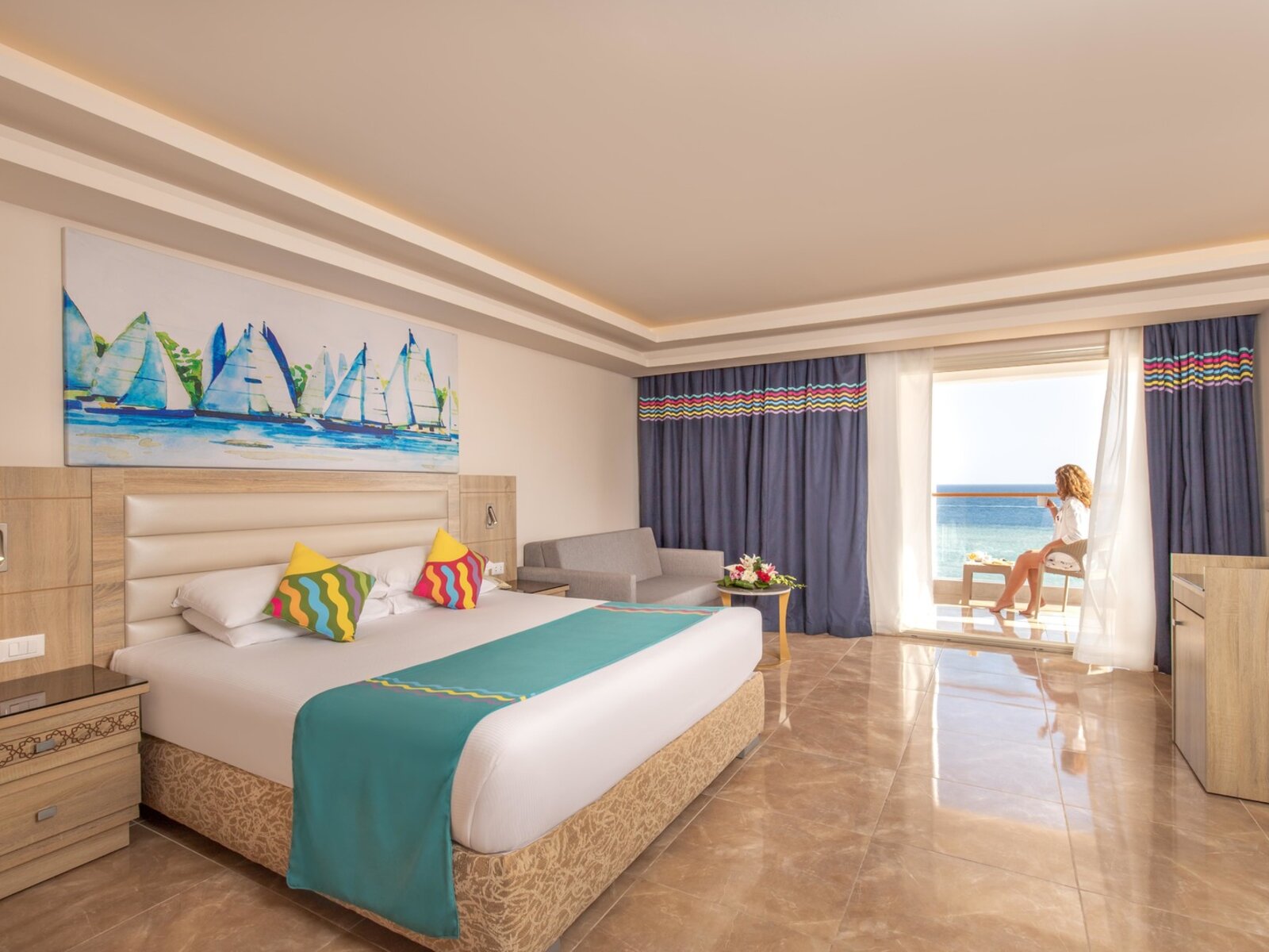 Wohnbeispiel Standard Sea View Room