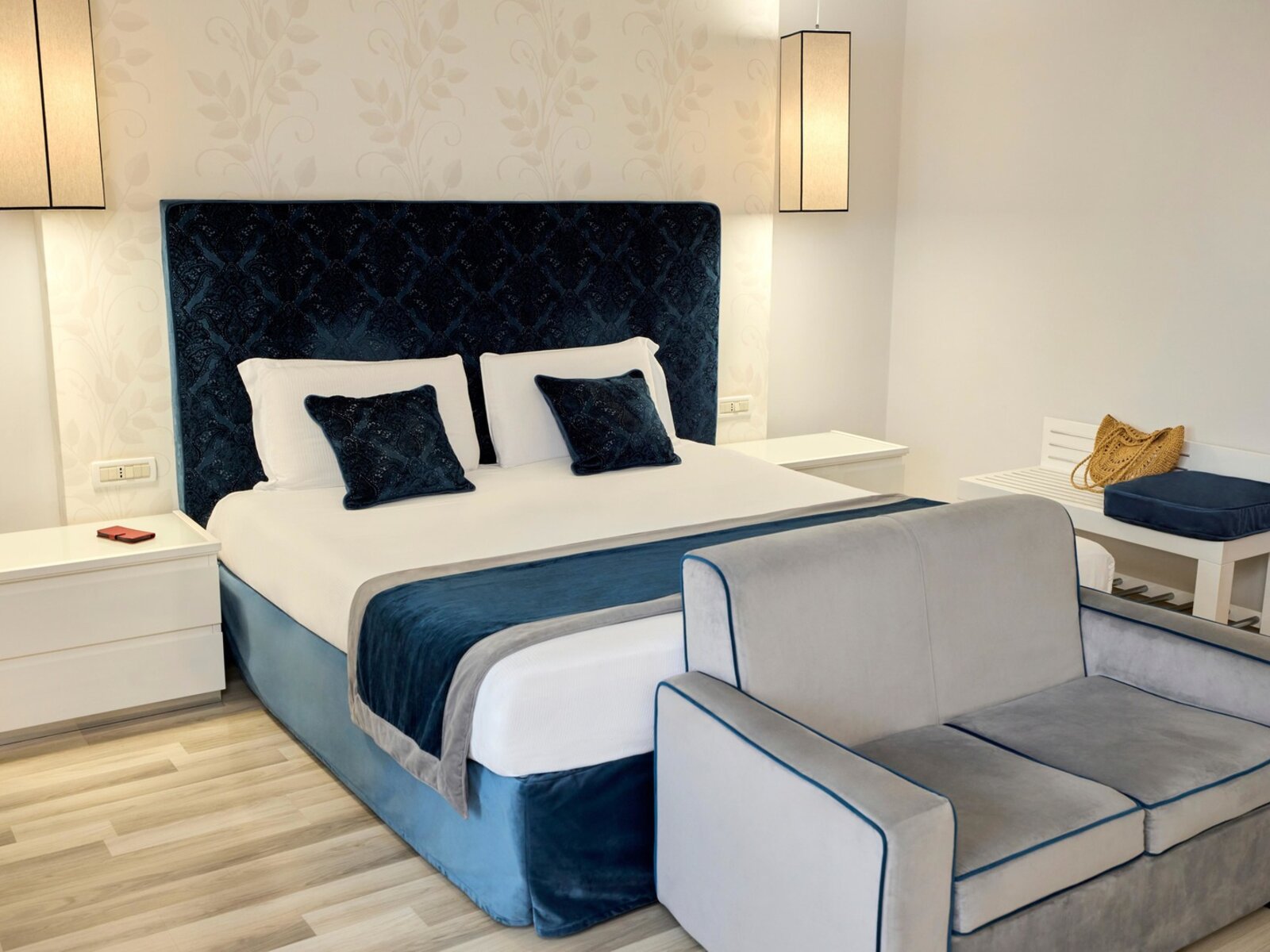 Wohnbeispiel Doppelzimmer, Superior Seitlich Meerblick