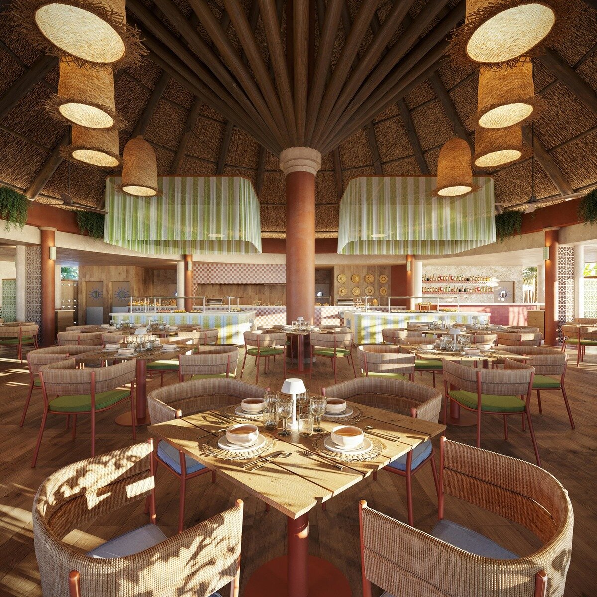 Buffet Cozumel („AI-generated“)