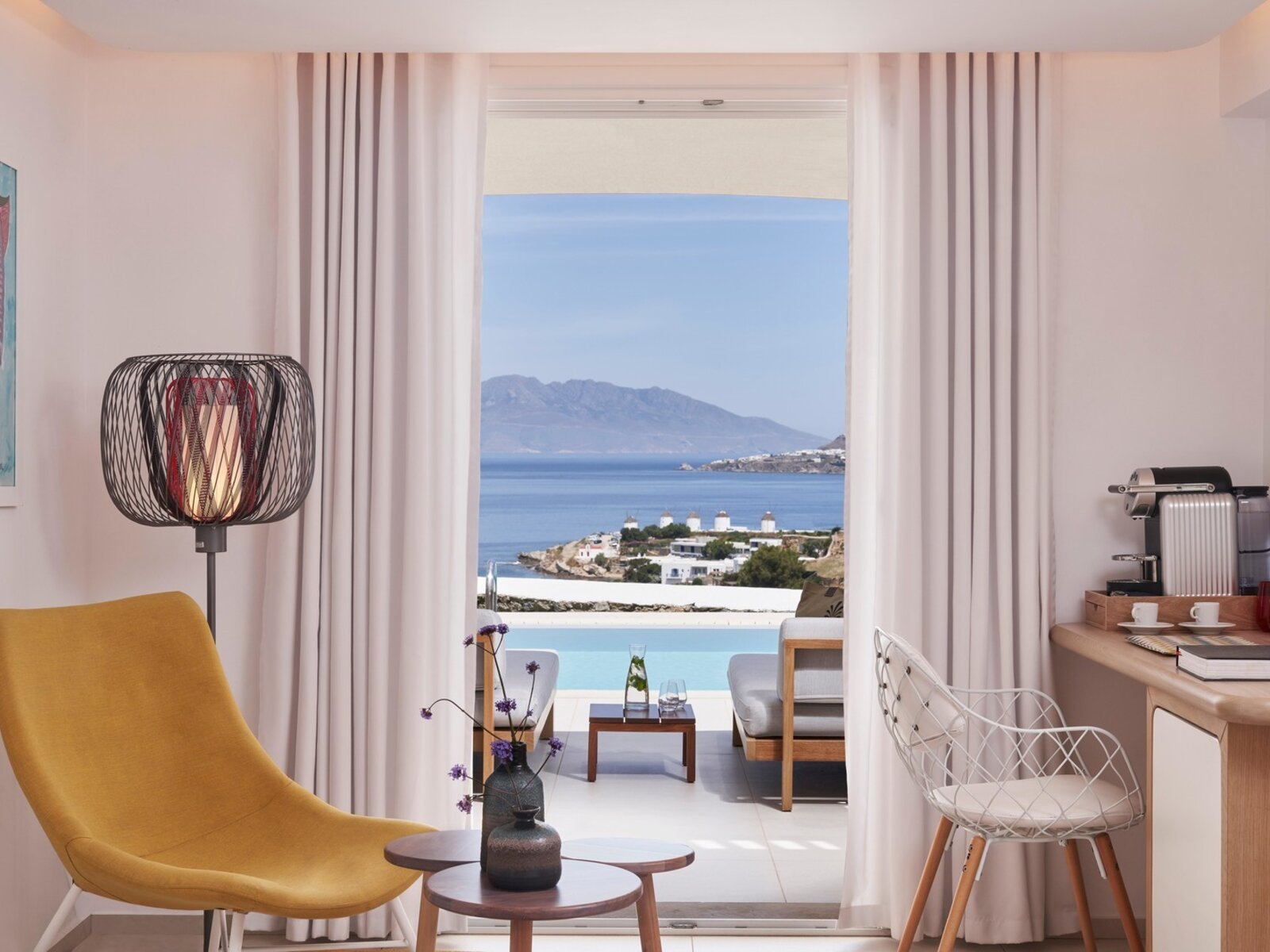 Wohnbeispiel Horizon superior room SV private pool