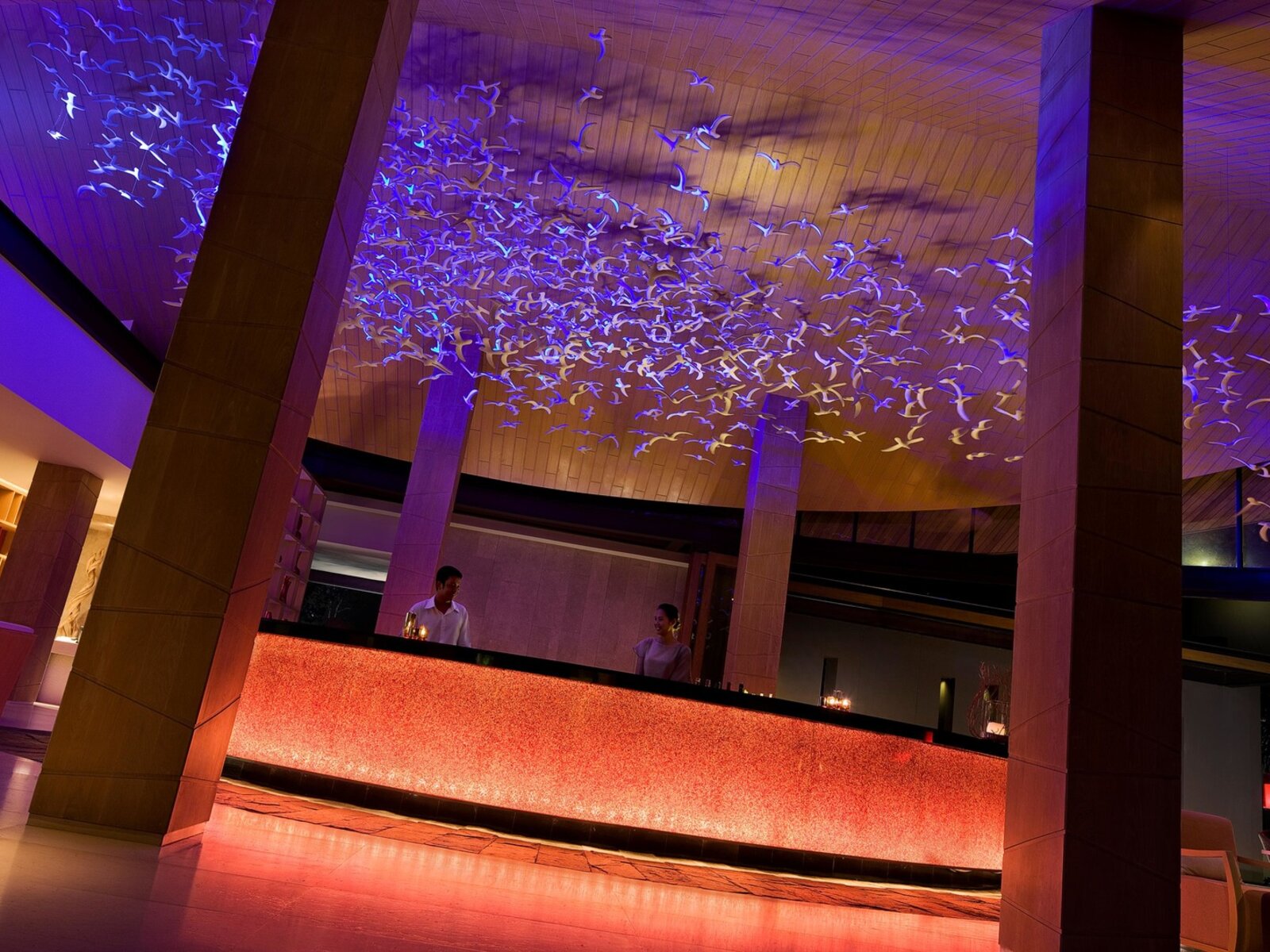 The lounge