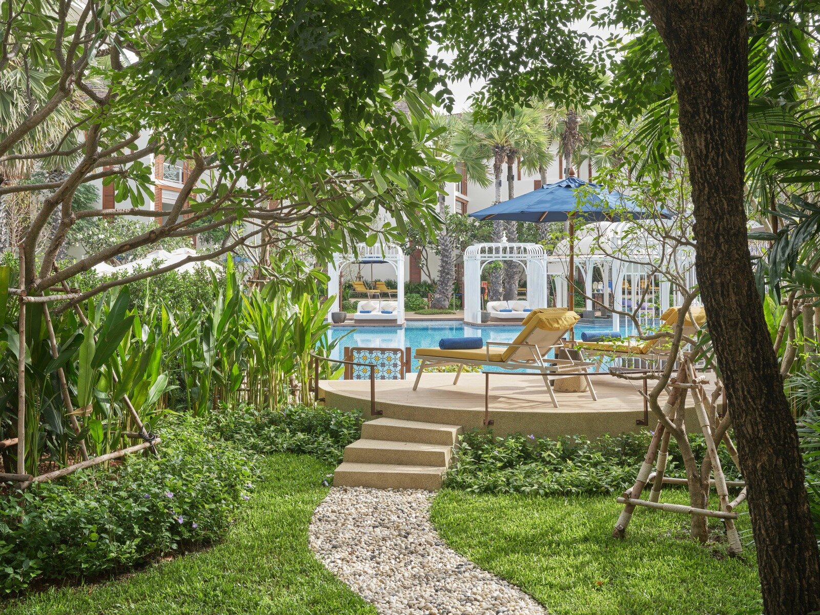 Wohnbeispiel Private Garden Suite Club Lounge Access