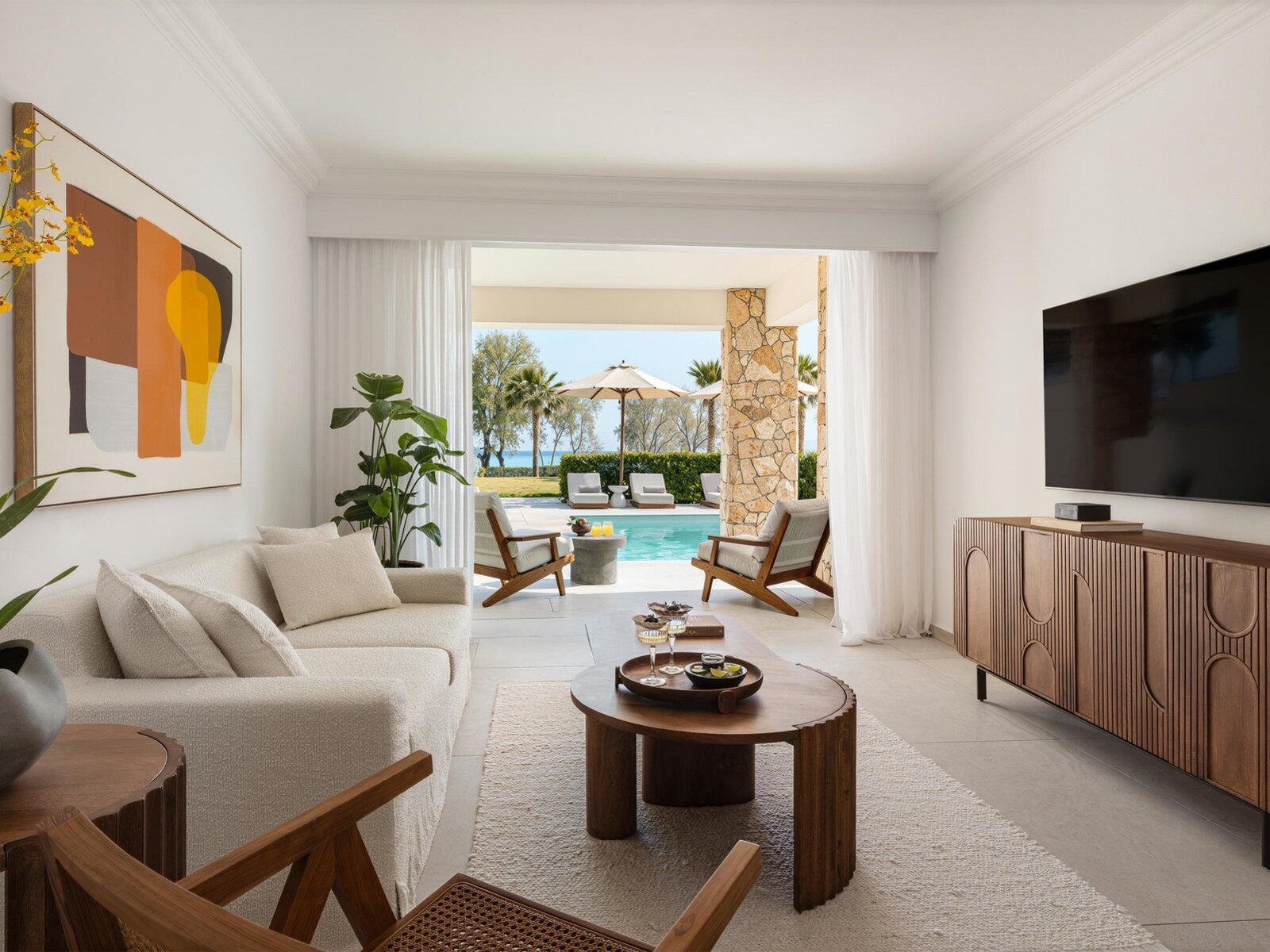 Wohnbeispiel Luxury Family Suite Sea View Private Pool
