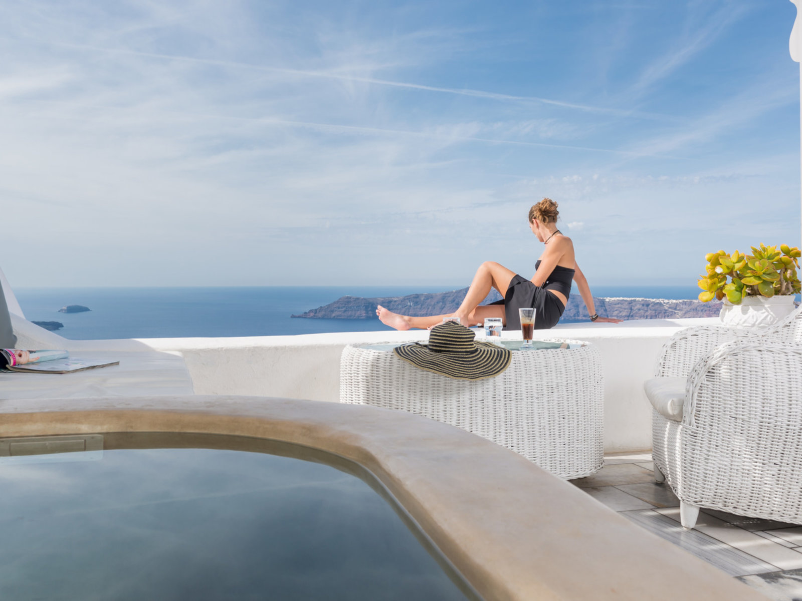 Wohnbeispiel Junior suite with caldera view