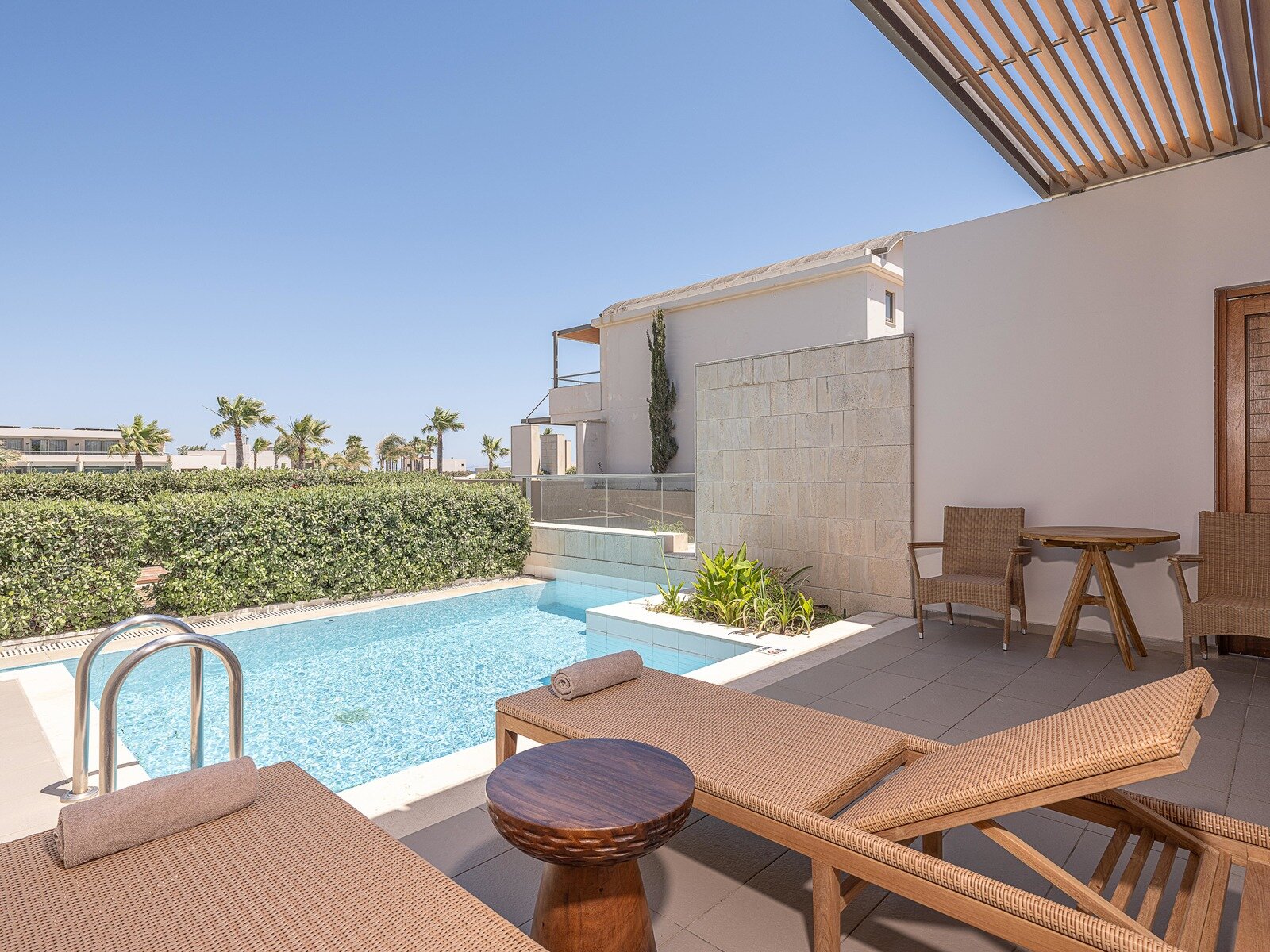 Wohnbeispiel Juniorsuite private pool