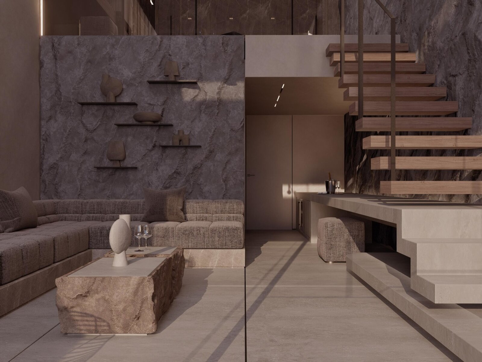 Wohnbeispiel The Atrium Loft  with Outdoor Jacuzzi