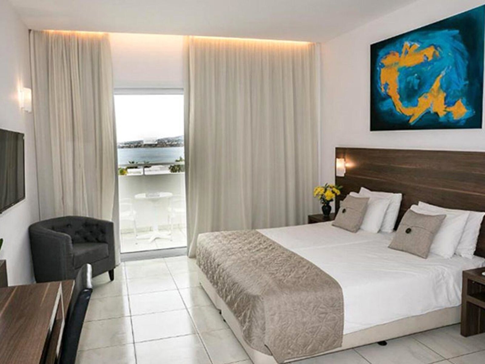 Wohnbeispiel Double Room Side Sea View