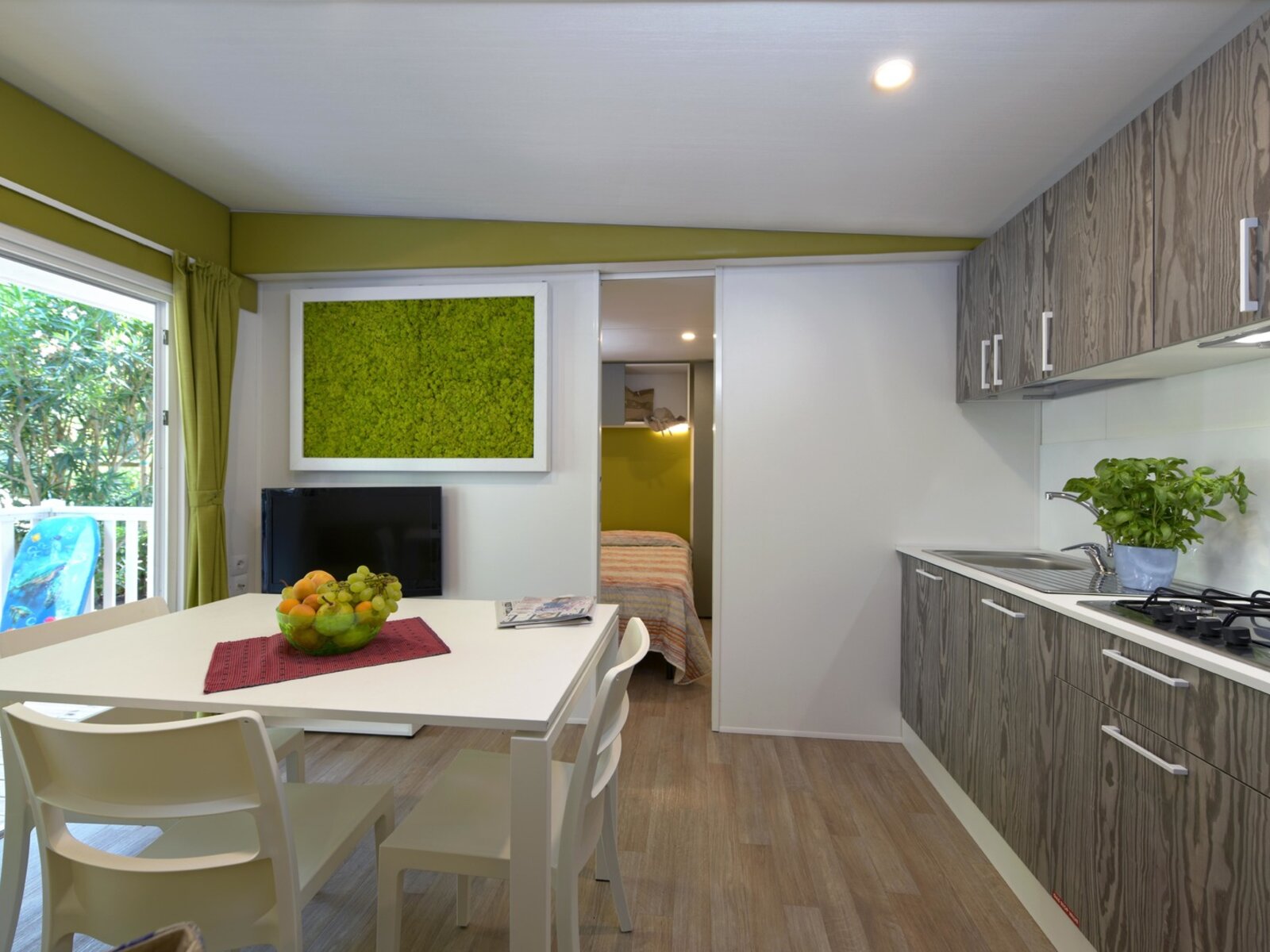 Wohnbeispiel Mobilehome Green
