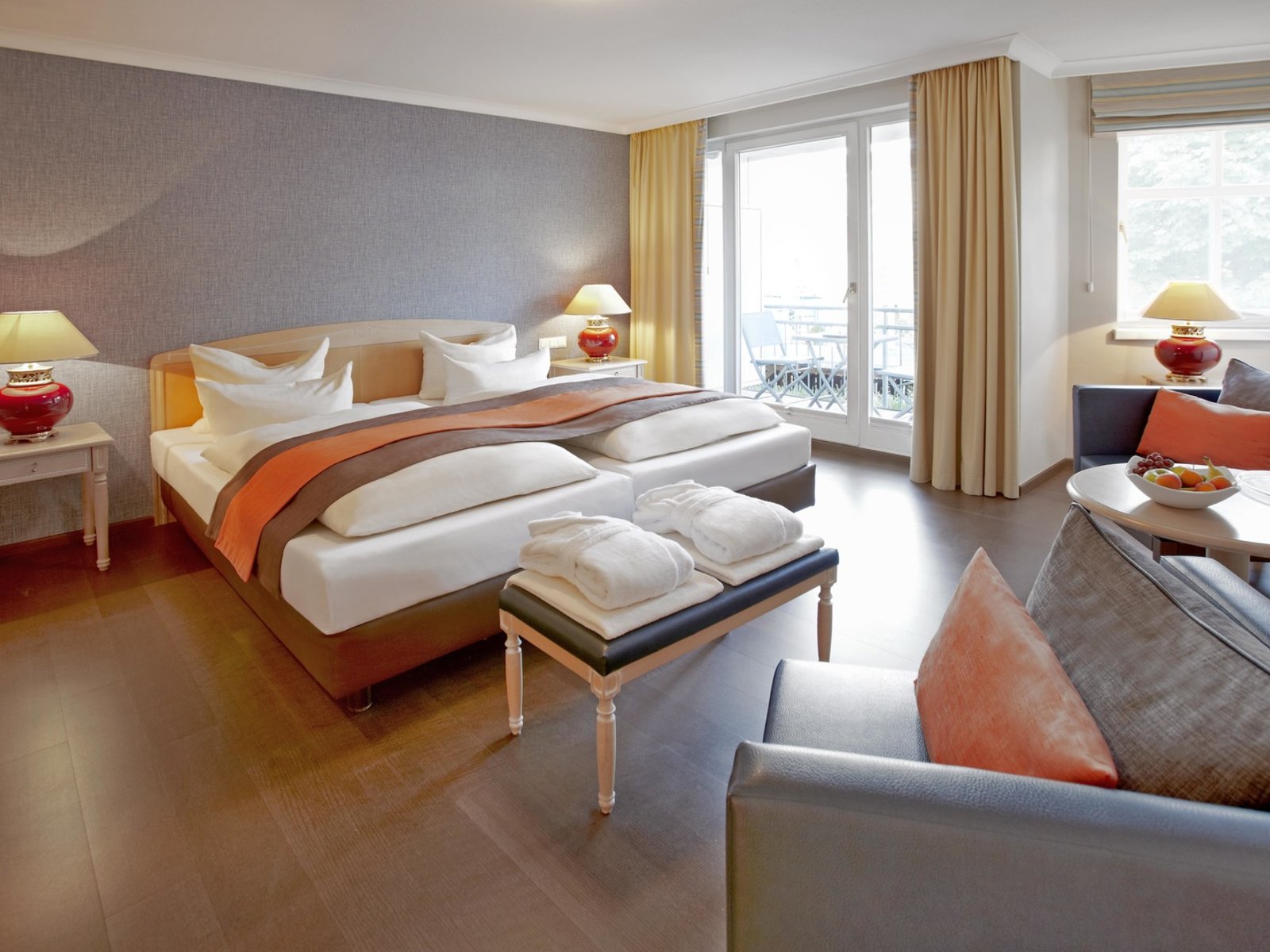 Wohnbeispiel Doppelzimmer Haus Achtern Landseite