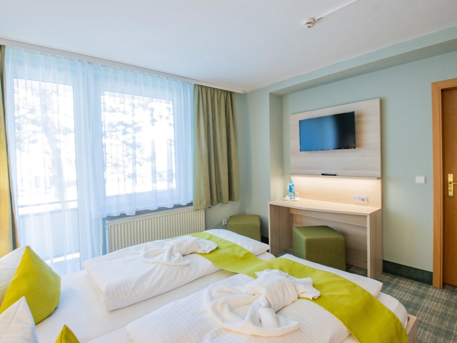 Wohnbeispiel Doppelzimmer Balkon