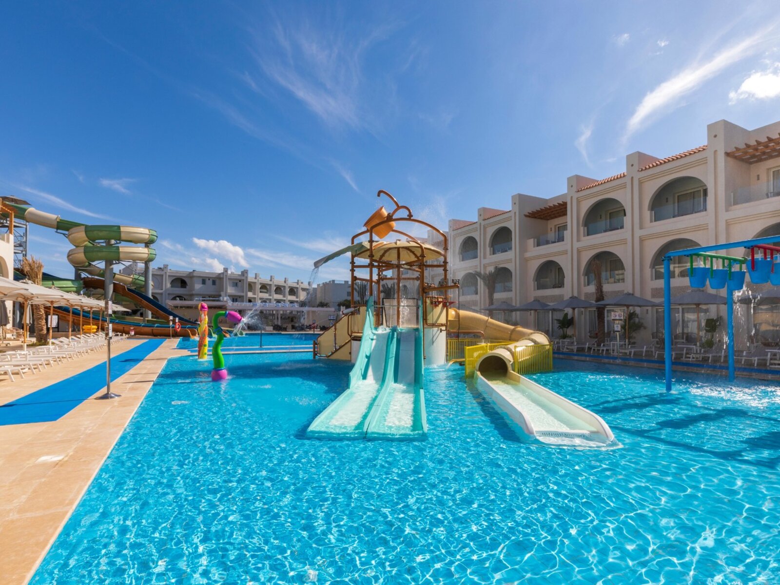 Aqua park pool