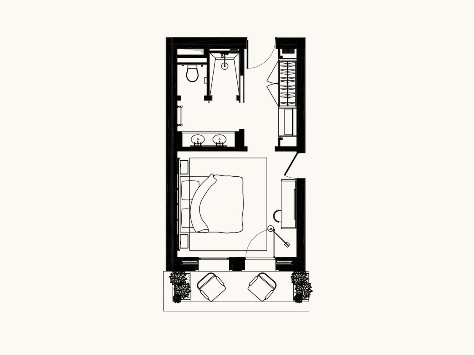 Wohnbeispiel cloister room („AI-generated“)
