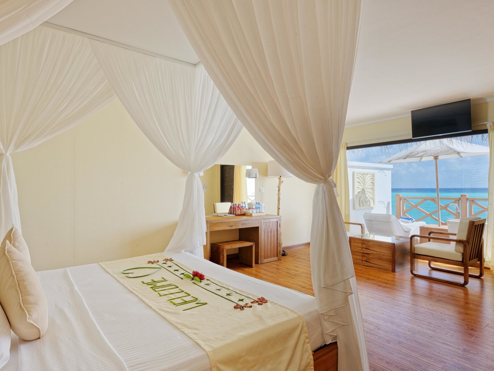 Wohnbeispiel Premium Water Bungalow