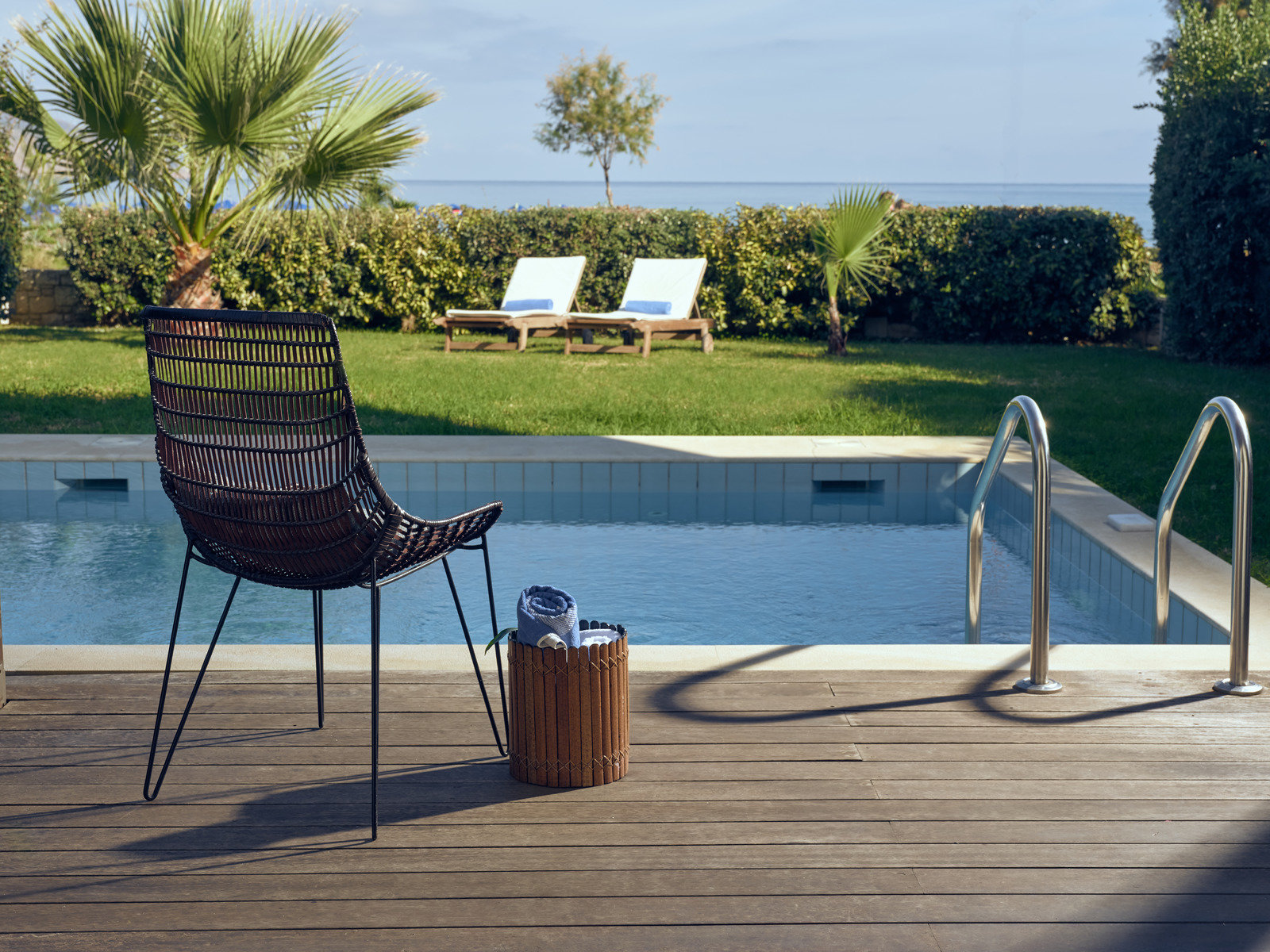 Wohnbeispiel Aqua Suite Sea Front private pool