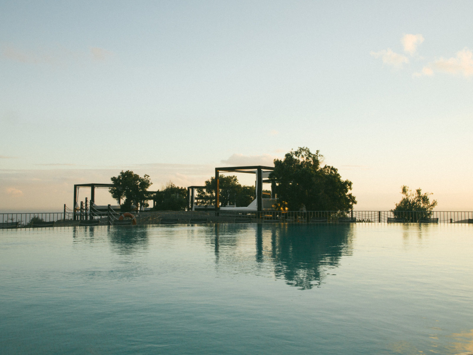Infinity Pool Sunset