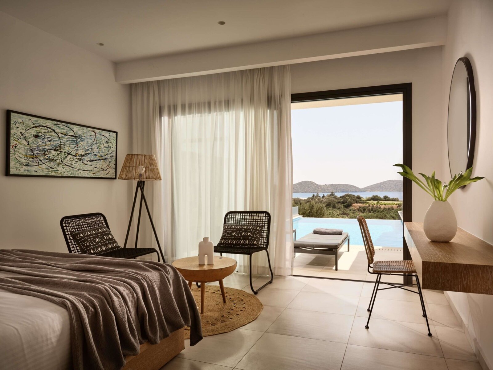 Wohnbeispiel Deluxe Infinity suite private pool