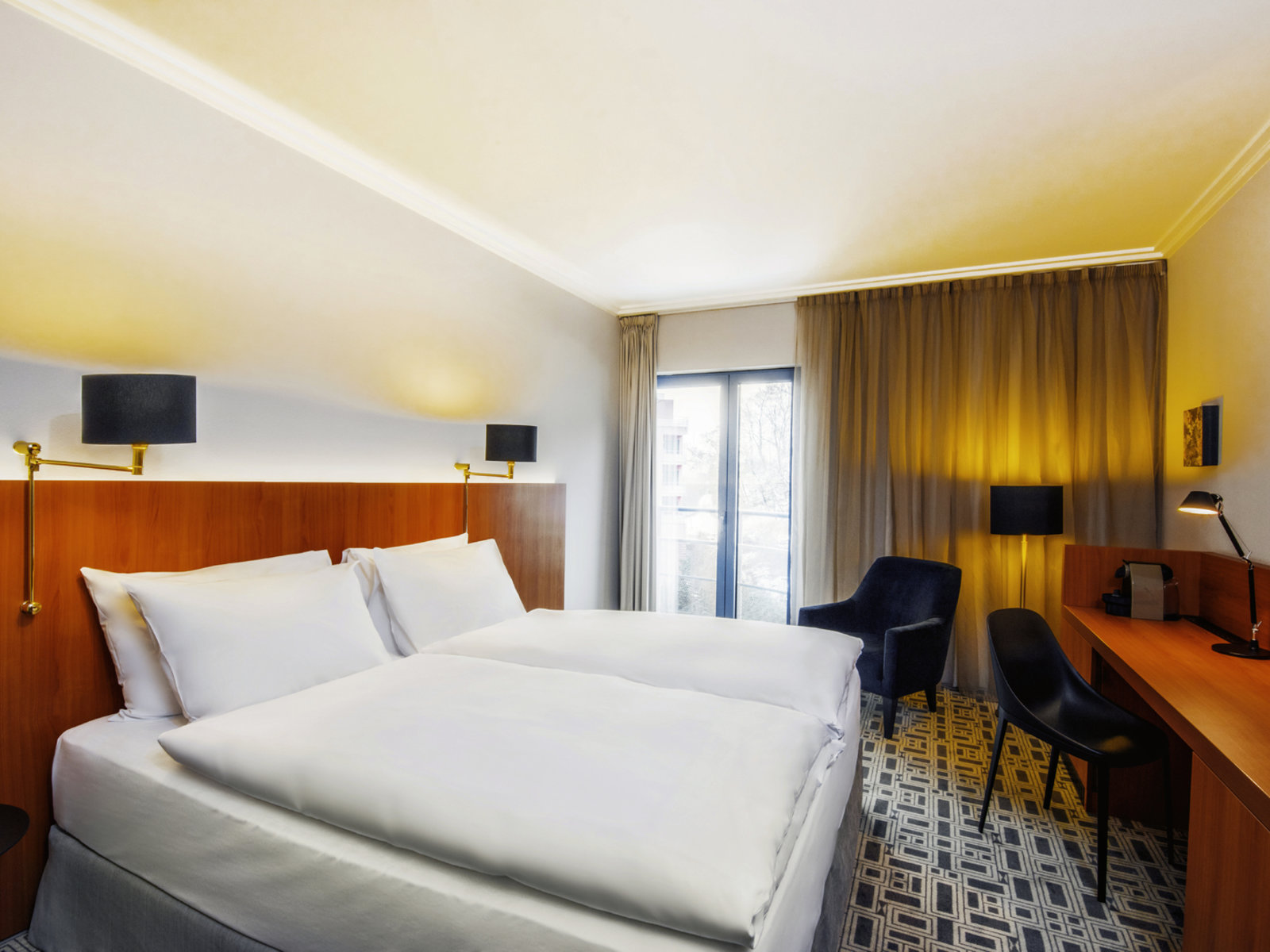 Wohnbeispiel Doppelzimmer Standard NH Prague City