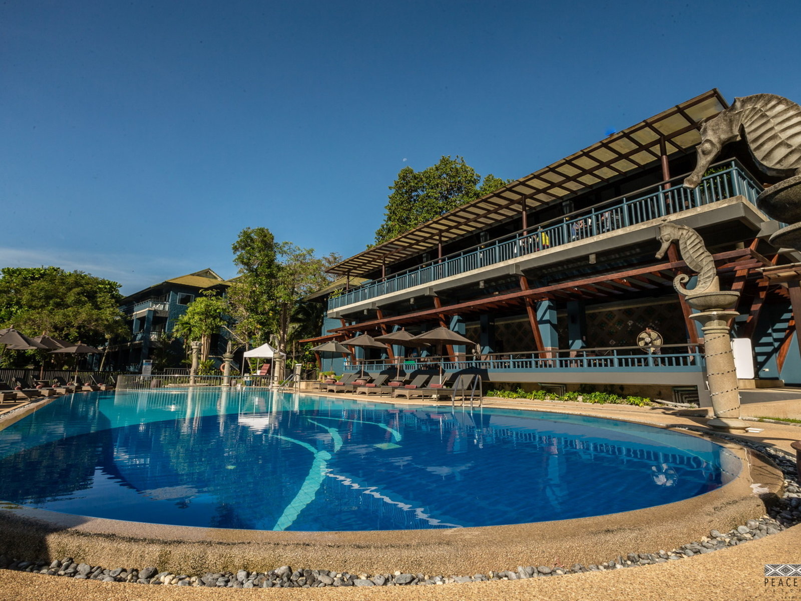 Lagoon Pool with Kids Pool