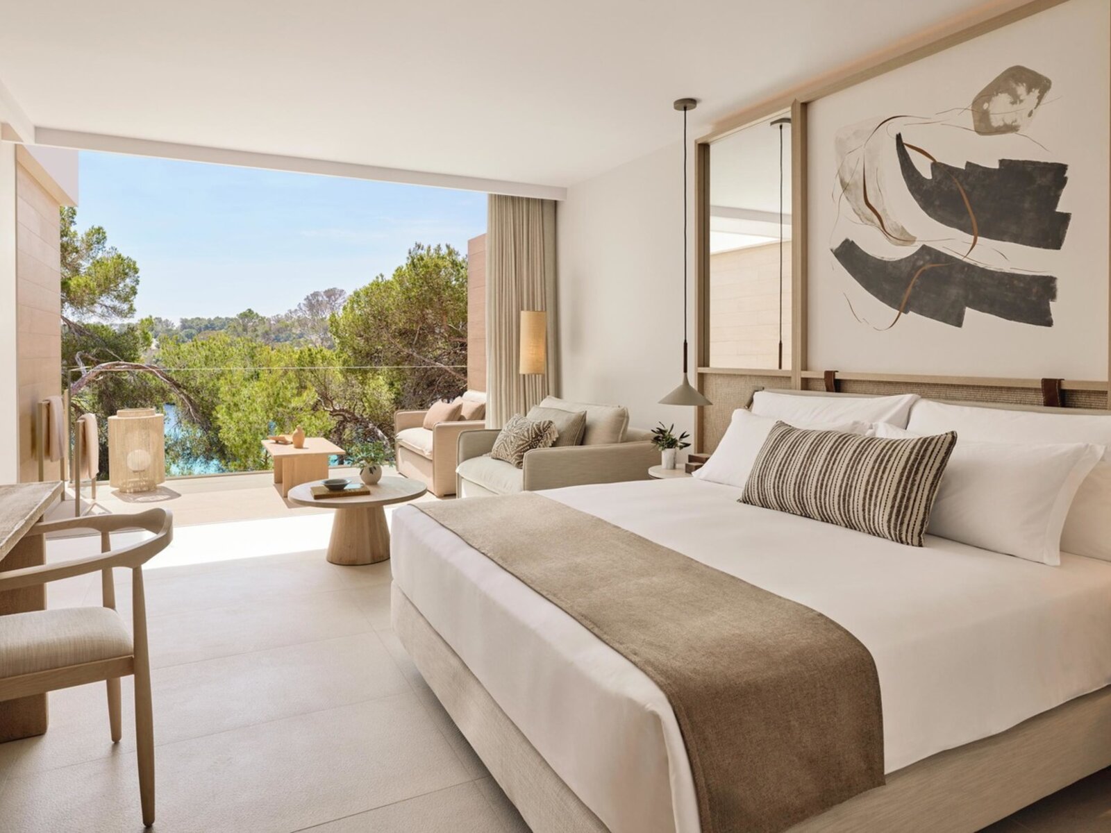 Wohnbeispiel Superior Double Room Partial Sea View