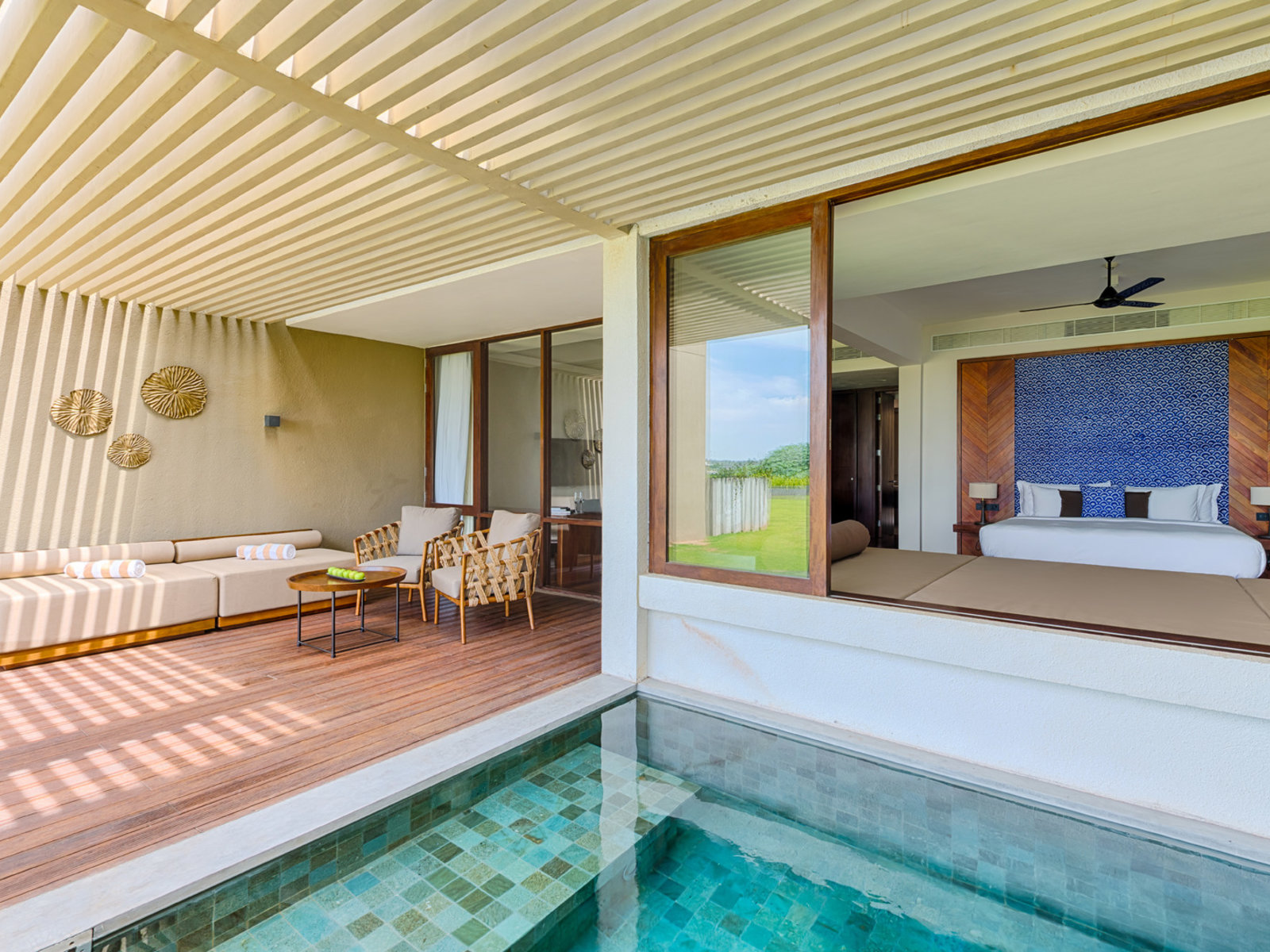Wohnbeispiel Plunge Pool Suite