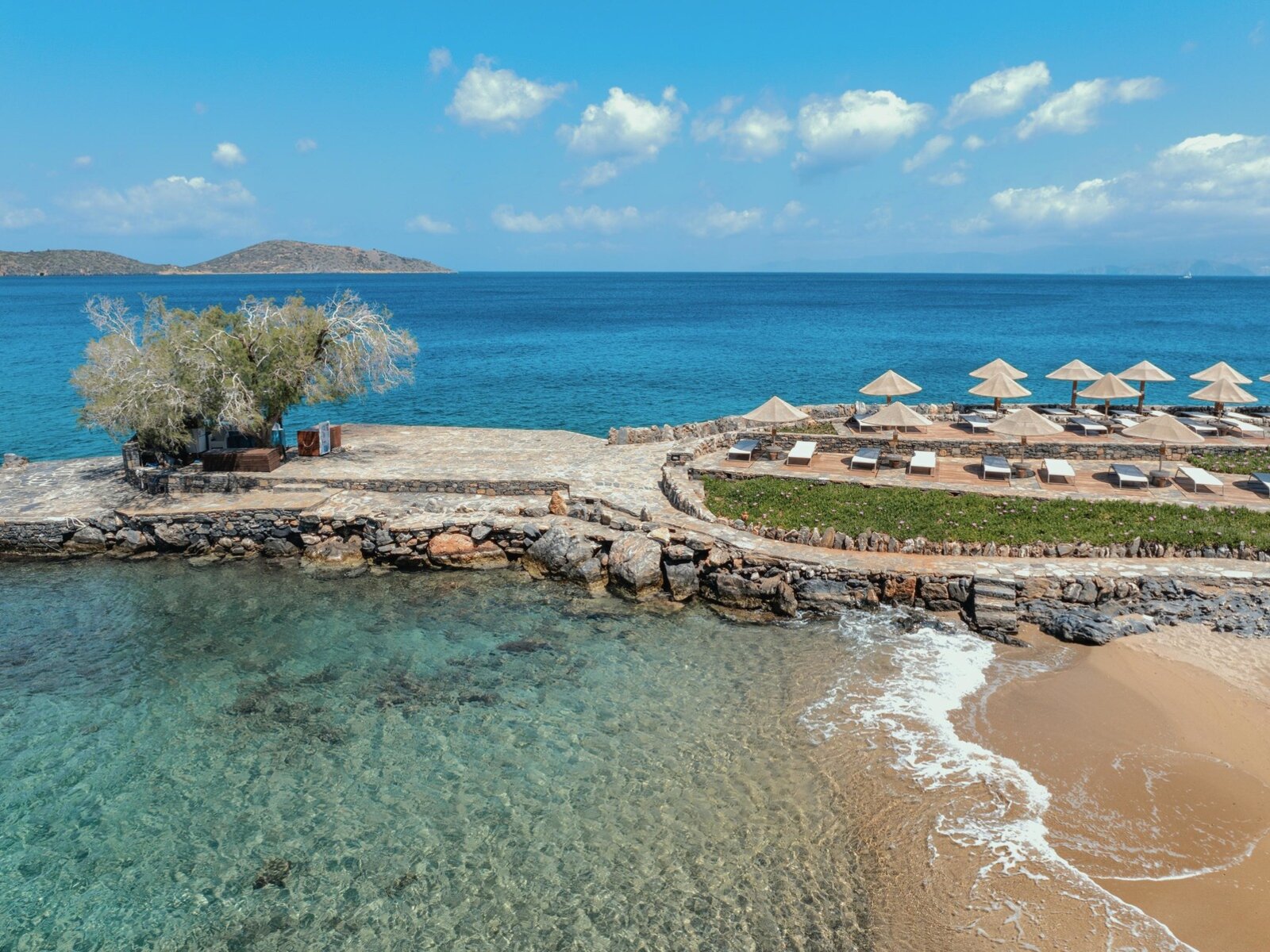 private "Blue flag" awarded sandy beach