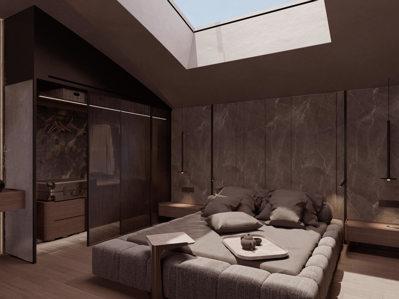 Wohnbeispiel The Atrium Loft  with Outdoor Jacuzzi