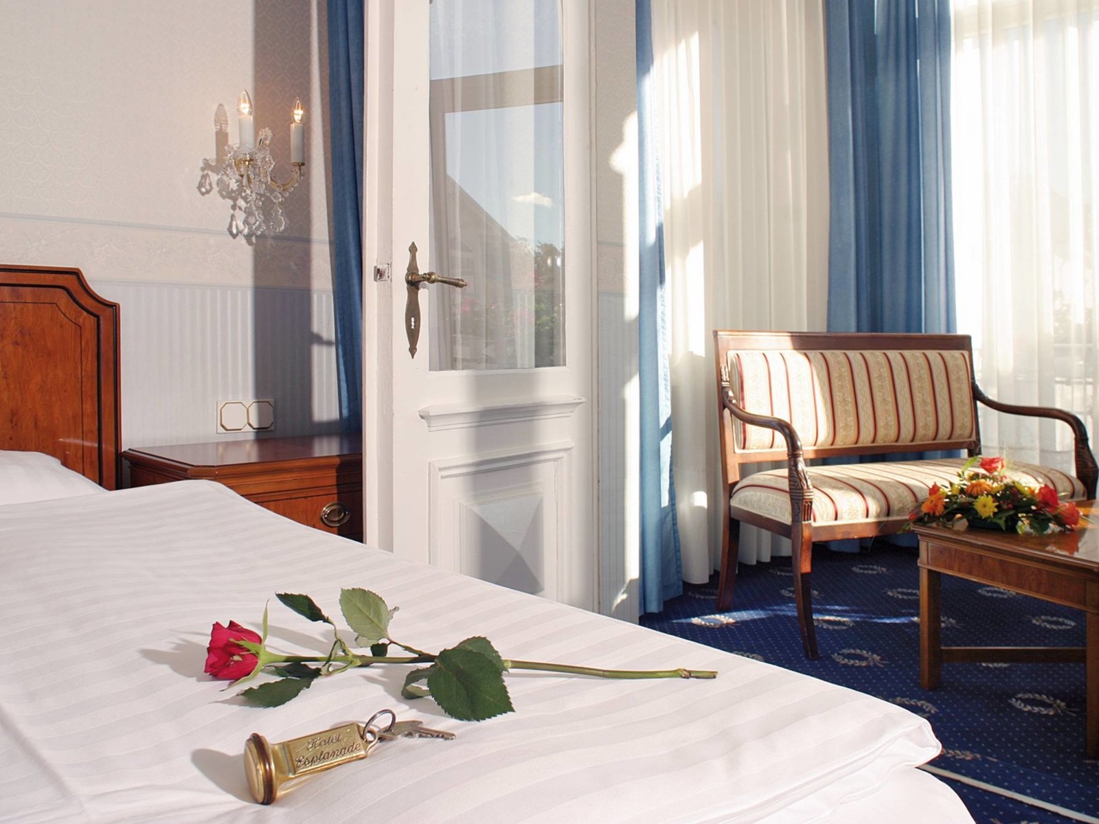 Wohnbeispiel Doppelzimmer Landseite