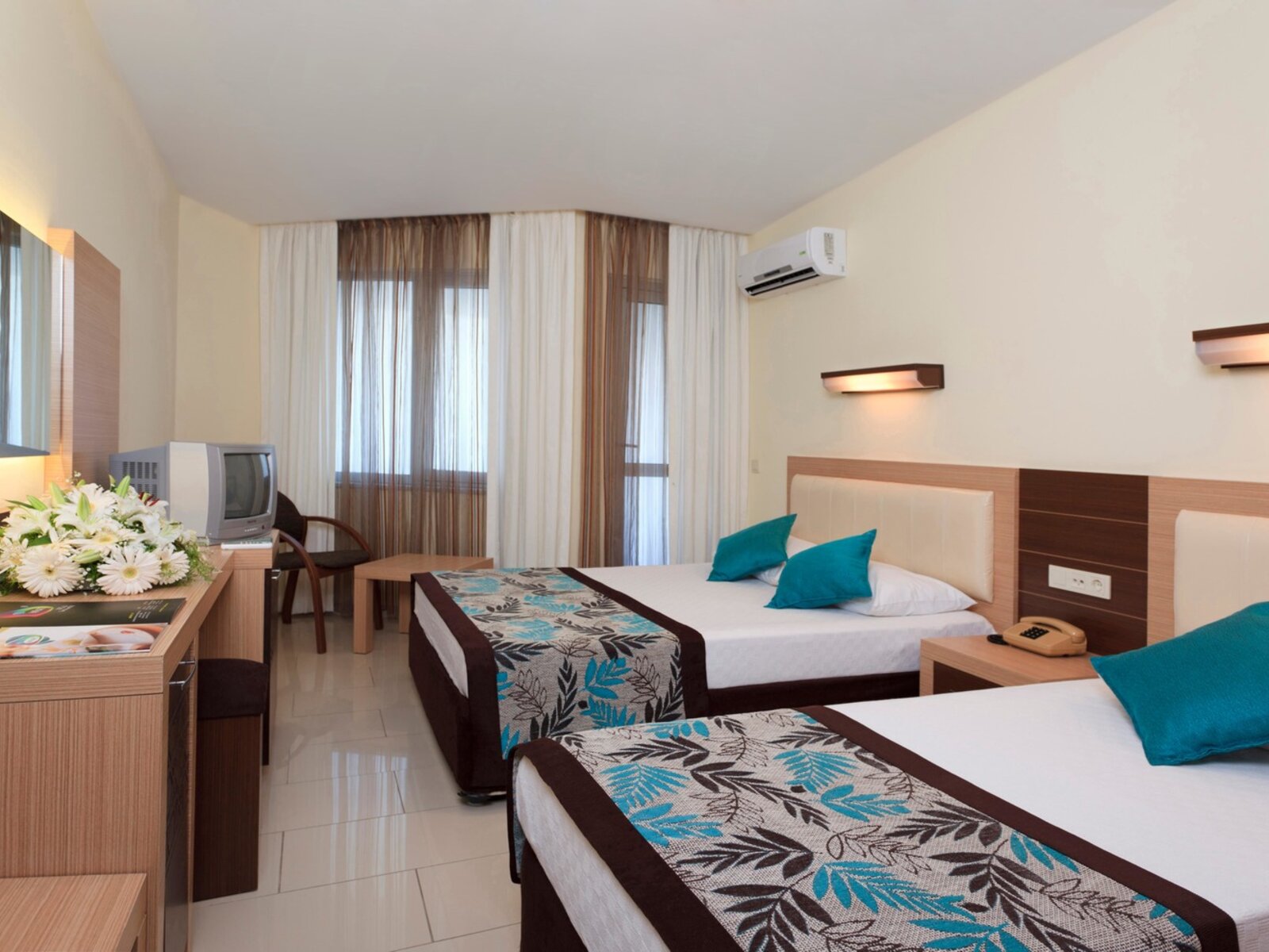 Wohnbeispiel Doppelzimmer Landseite