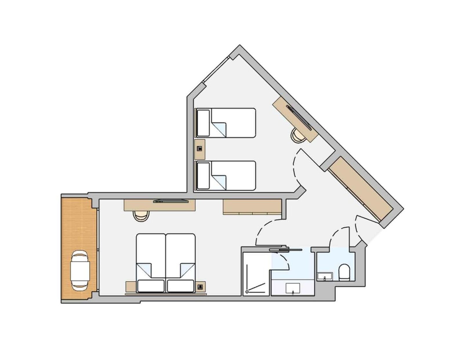 Wohnbeispiel Family Room Classic Sea Side („AI-generated“)