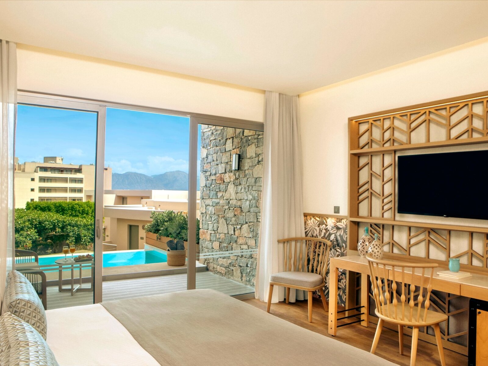 Wohnbeispiel Bungalow junior suite private pool