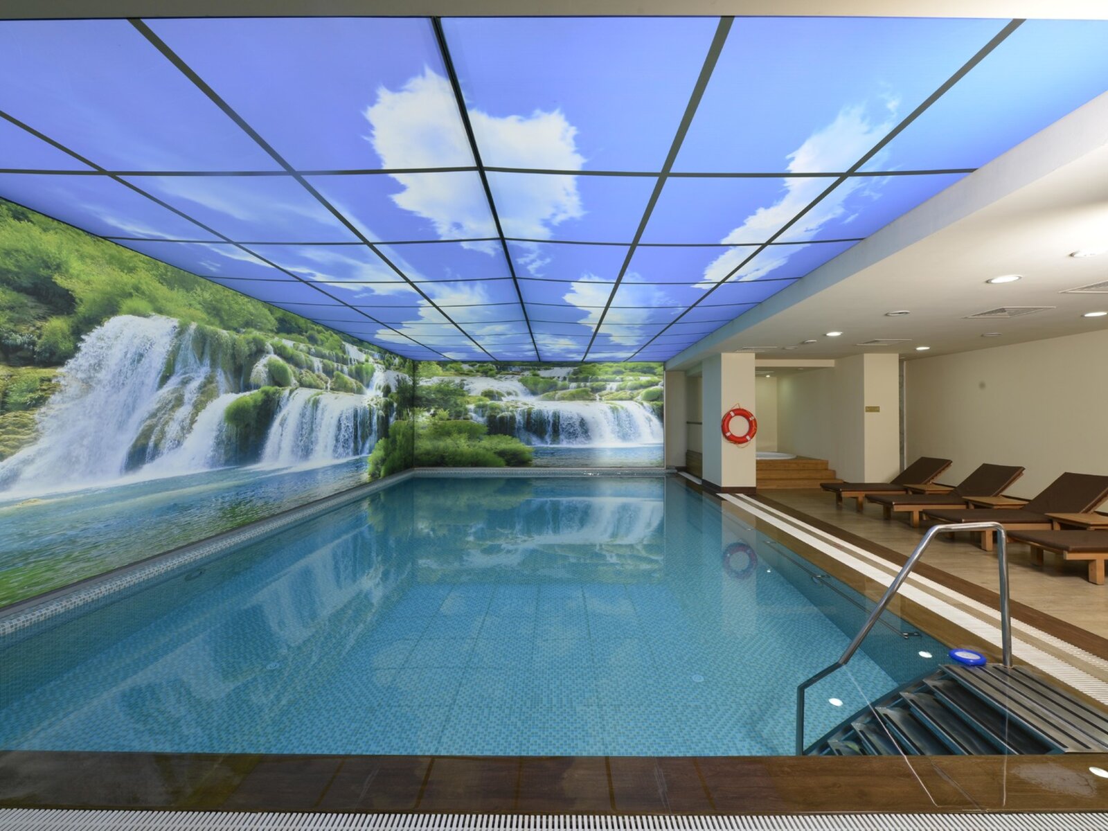 Indoor swimming pool block B