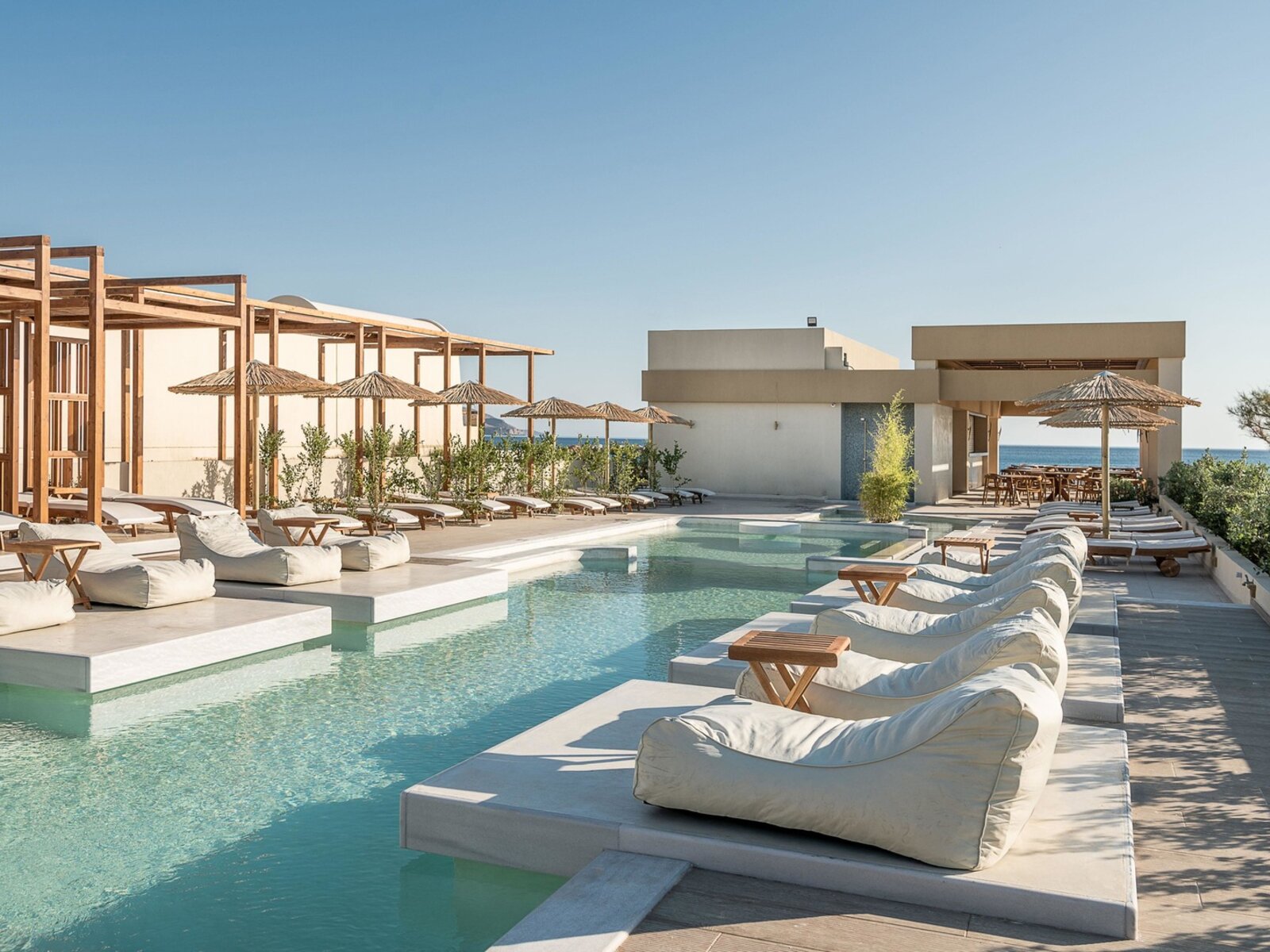 Seaside pool