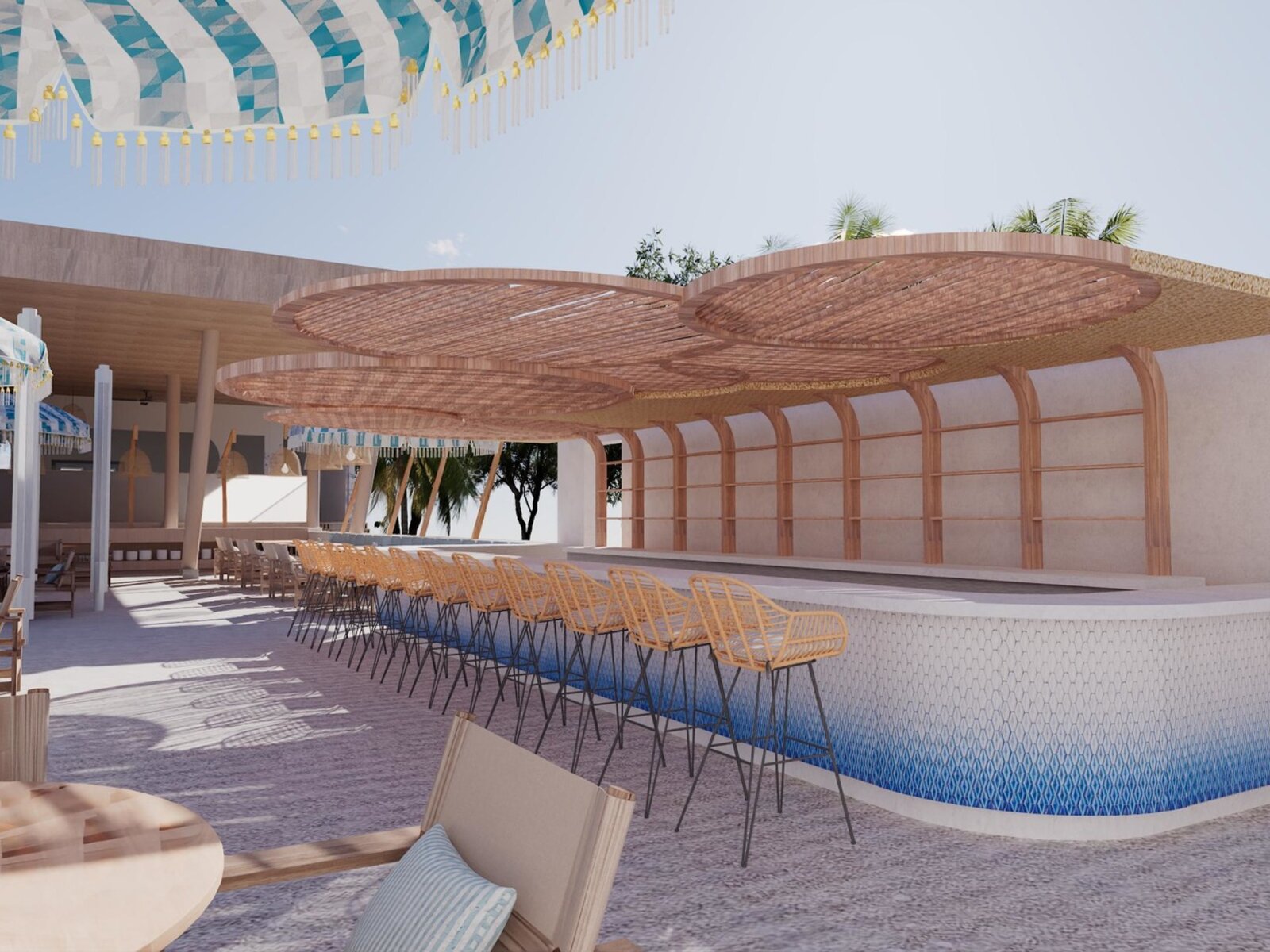 Ivo Beach Bar („AI-generated“)