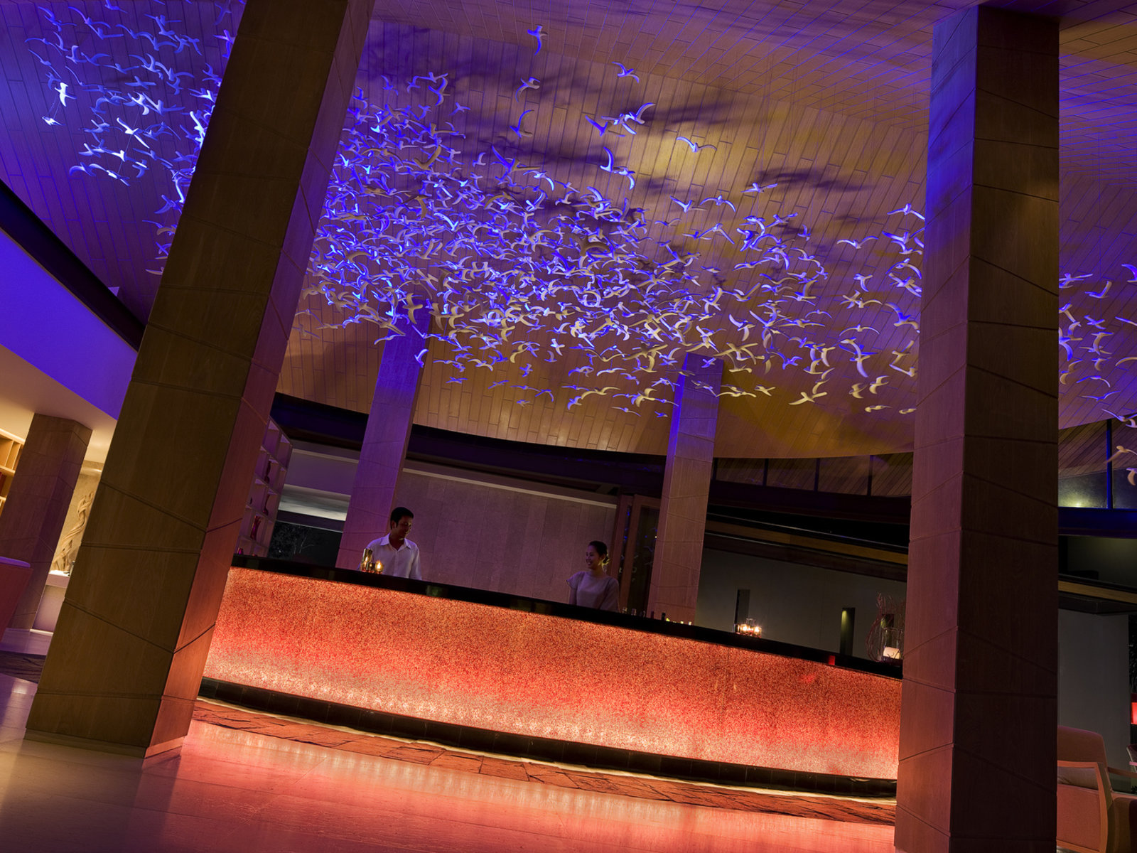 The lounge