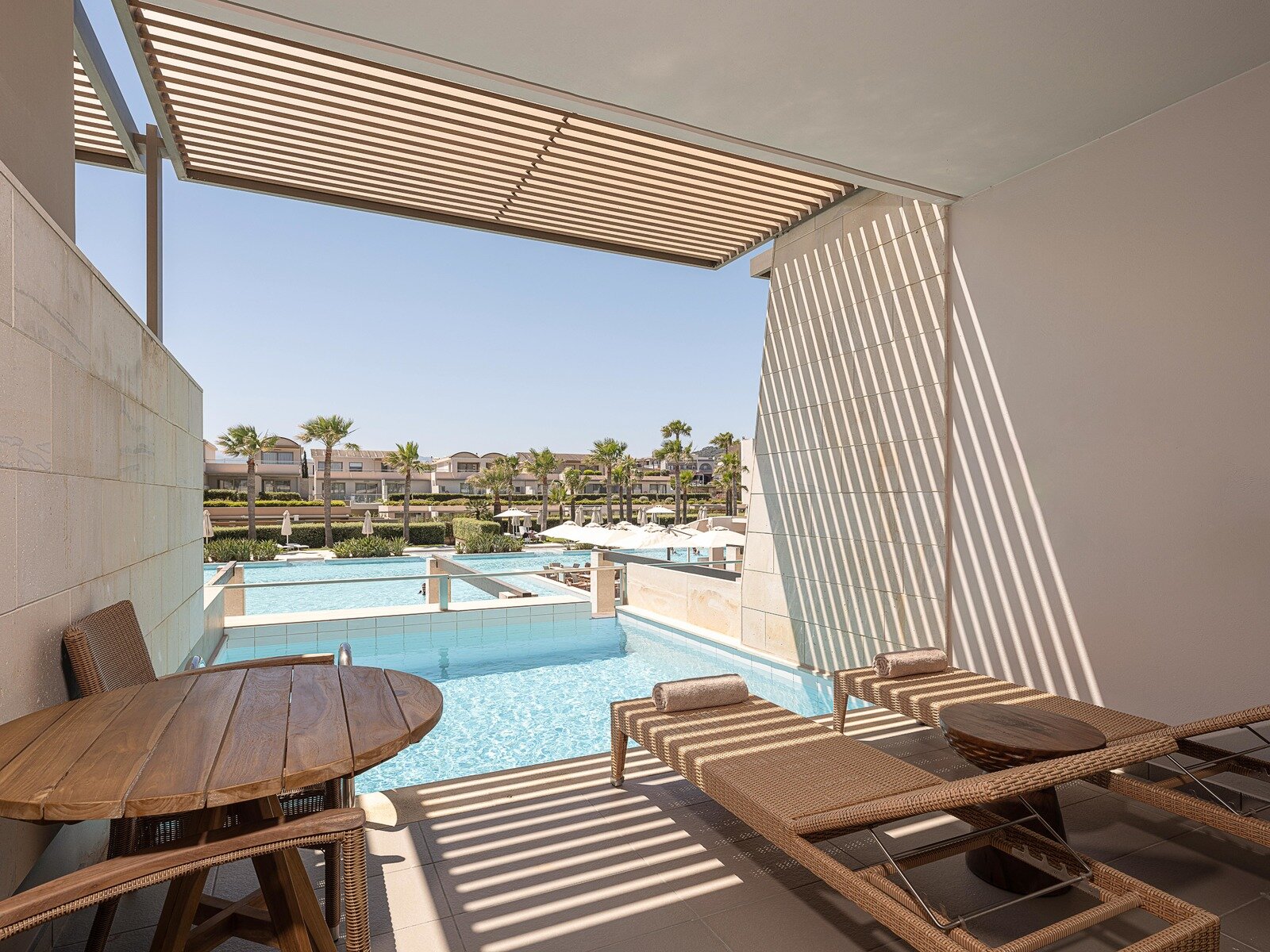 Wohnbeispiel Deluxe room Private Pool