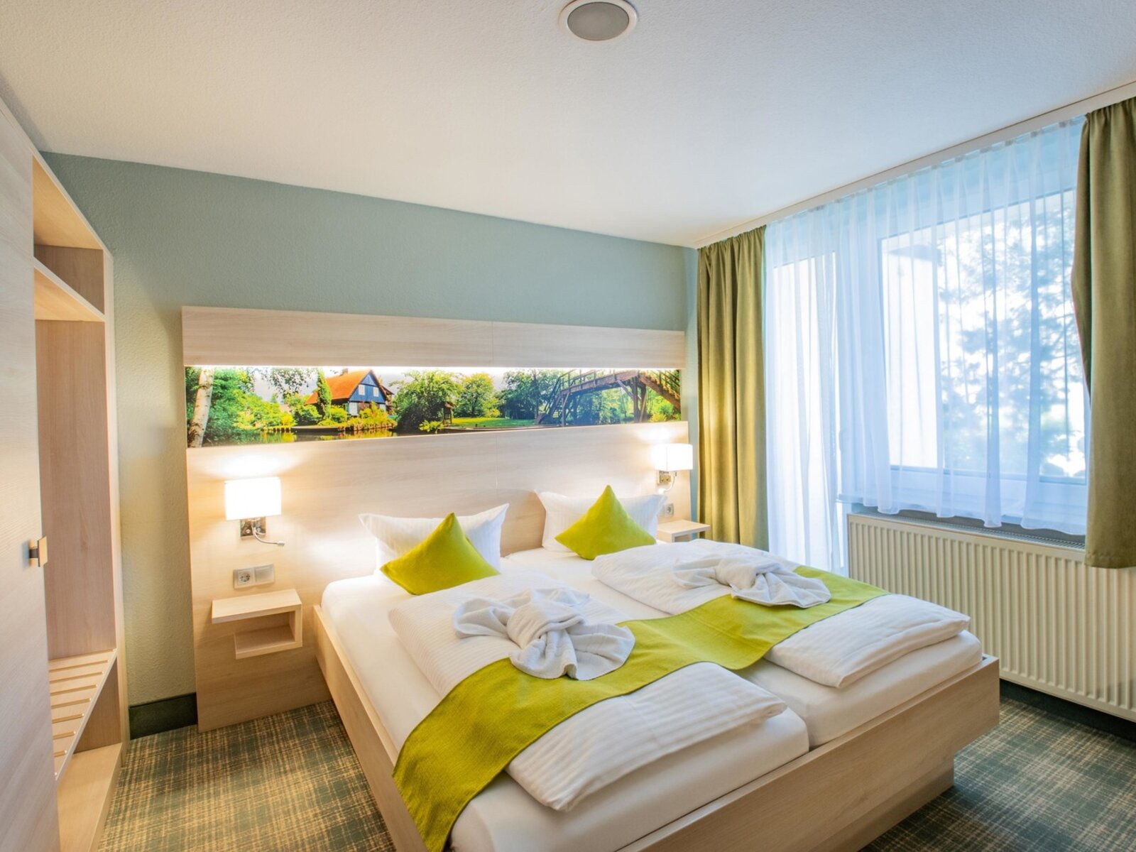 Wohnbeispiel Doppelzimmer Balkon
