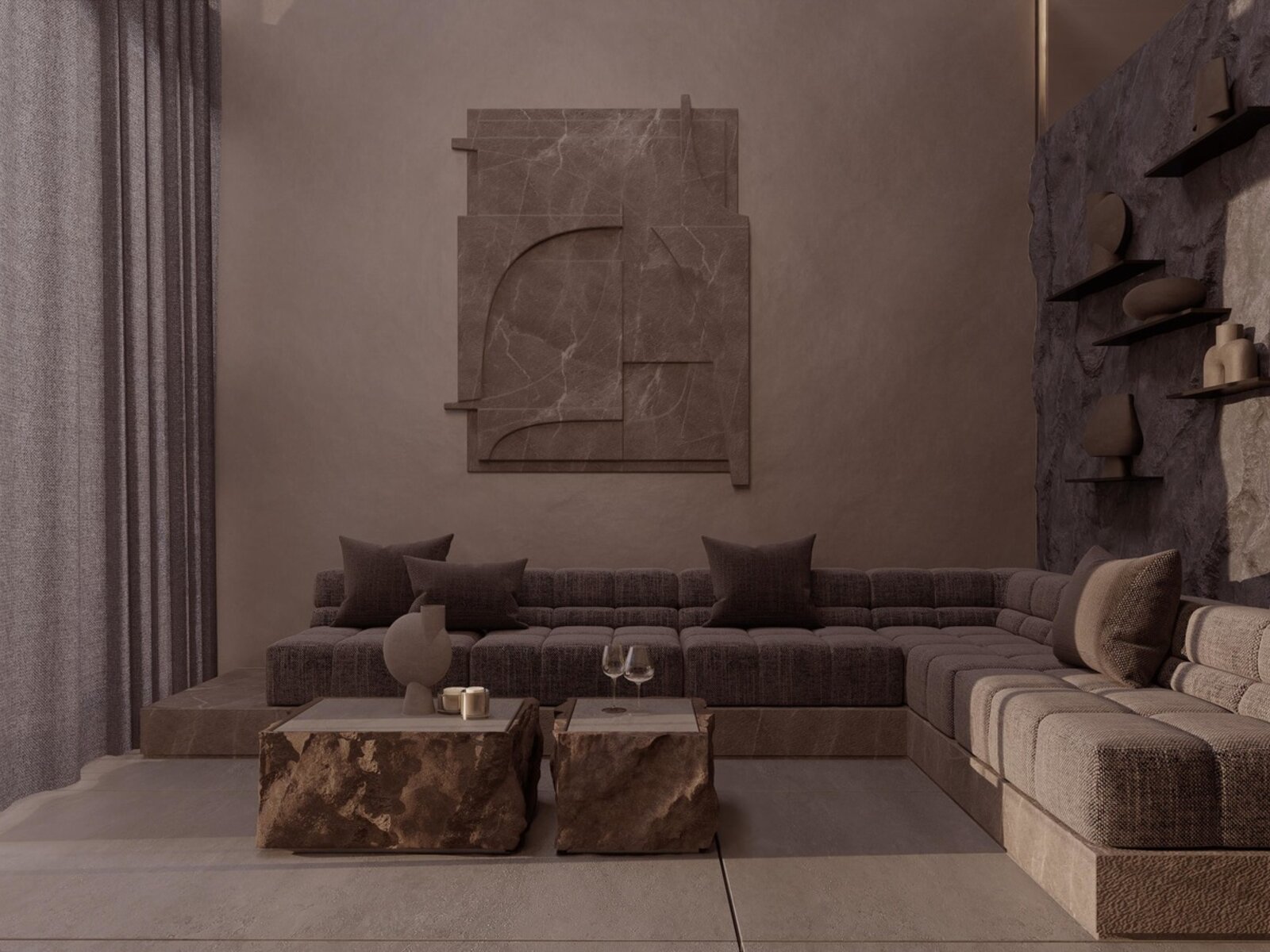 Wohnbeispiel The Atrium Loft  with Outdoor Jacuzzi