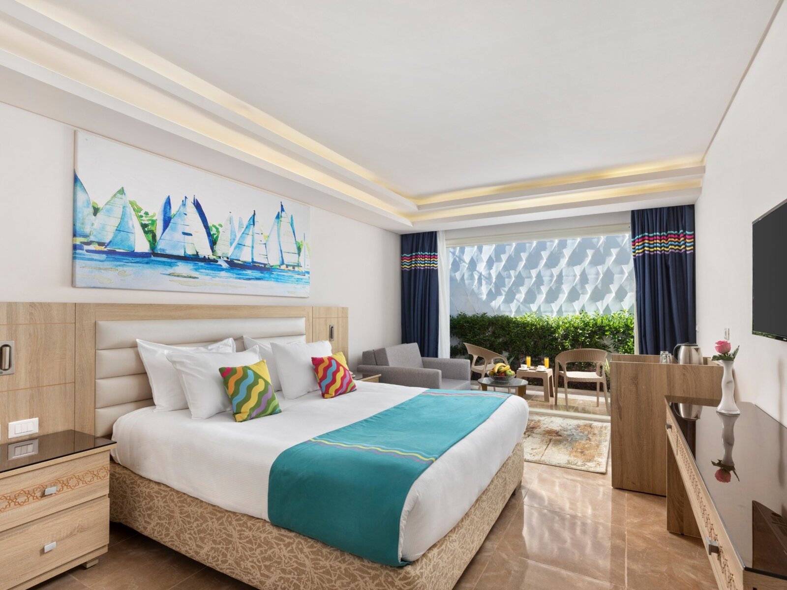 Wohnbeispiel Standard Side Sea View Room