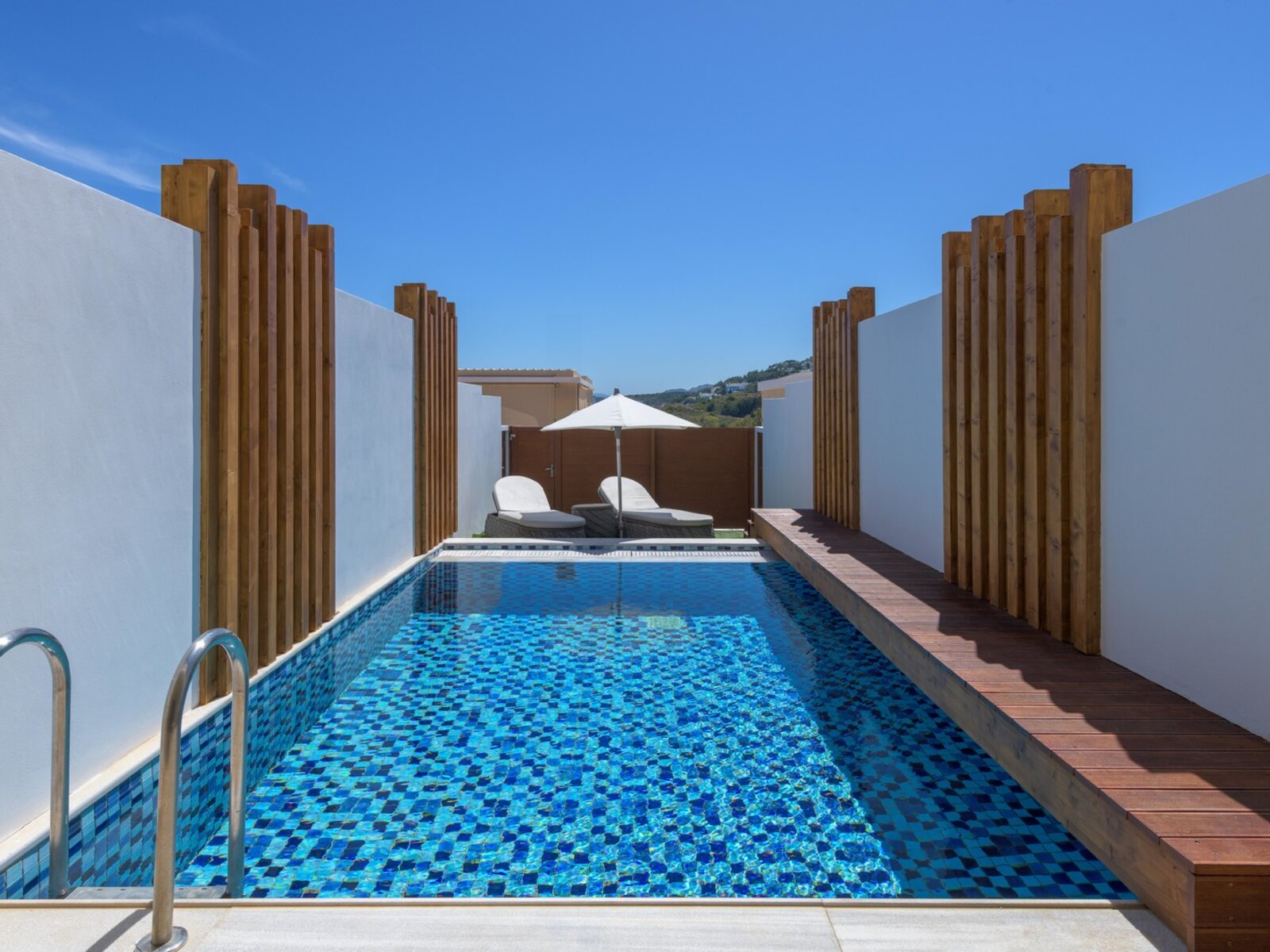 Wohnbeispiel Panoramic Suite private use pool