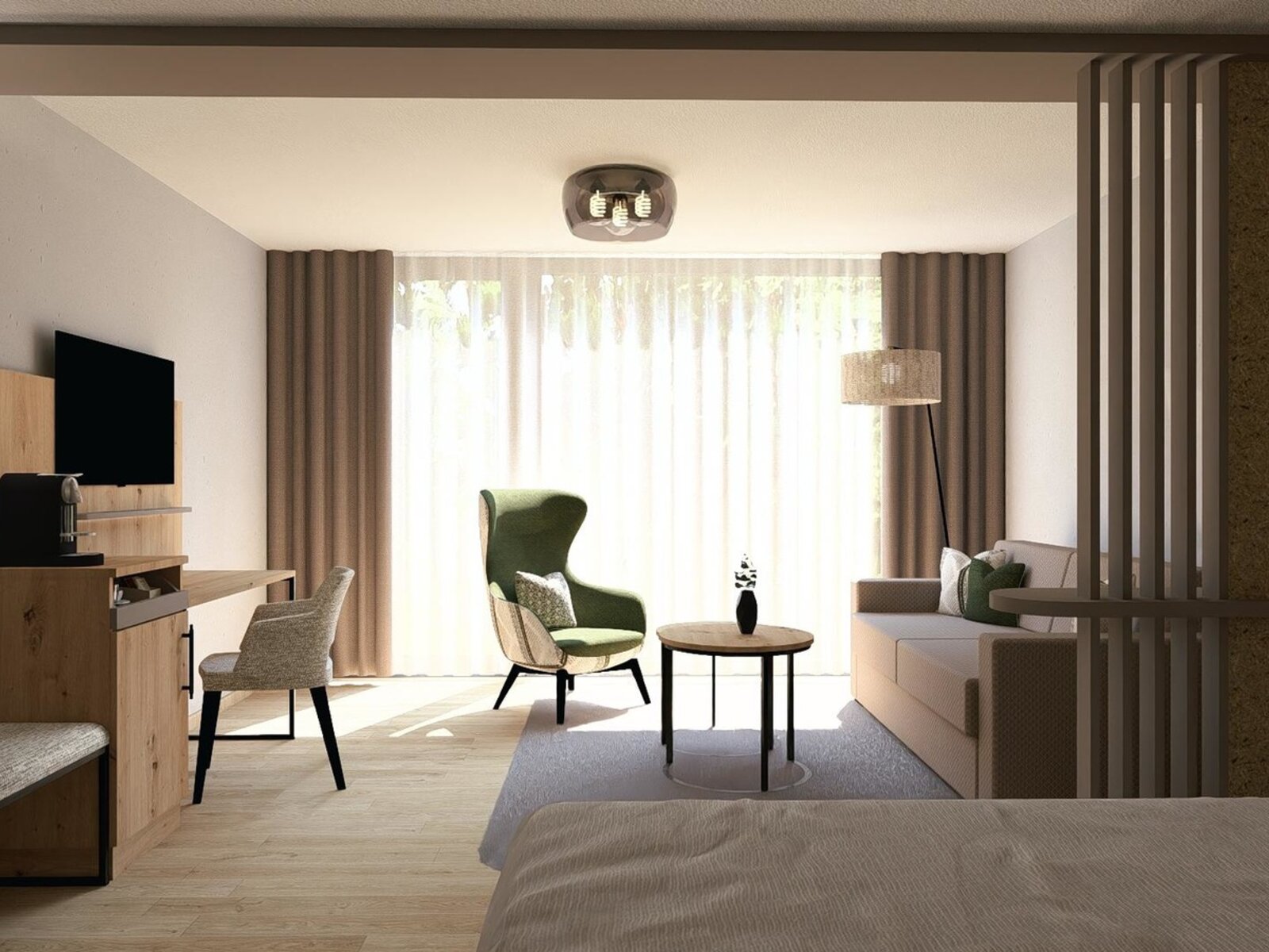 Wohnbeispiel Deluxe- Doppelzimmer Abendrot