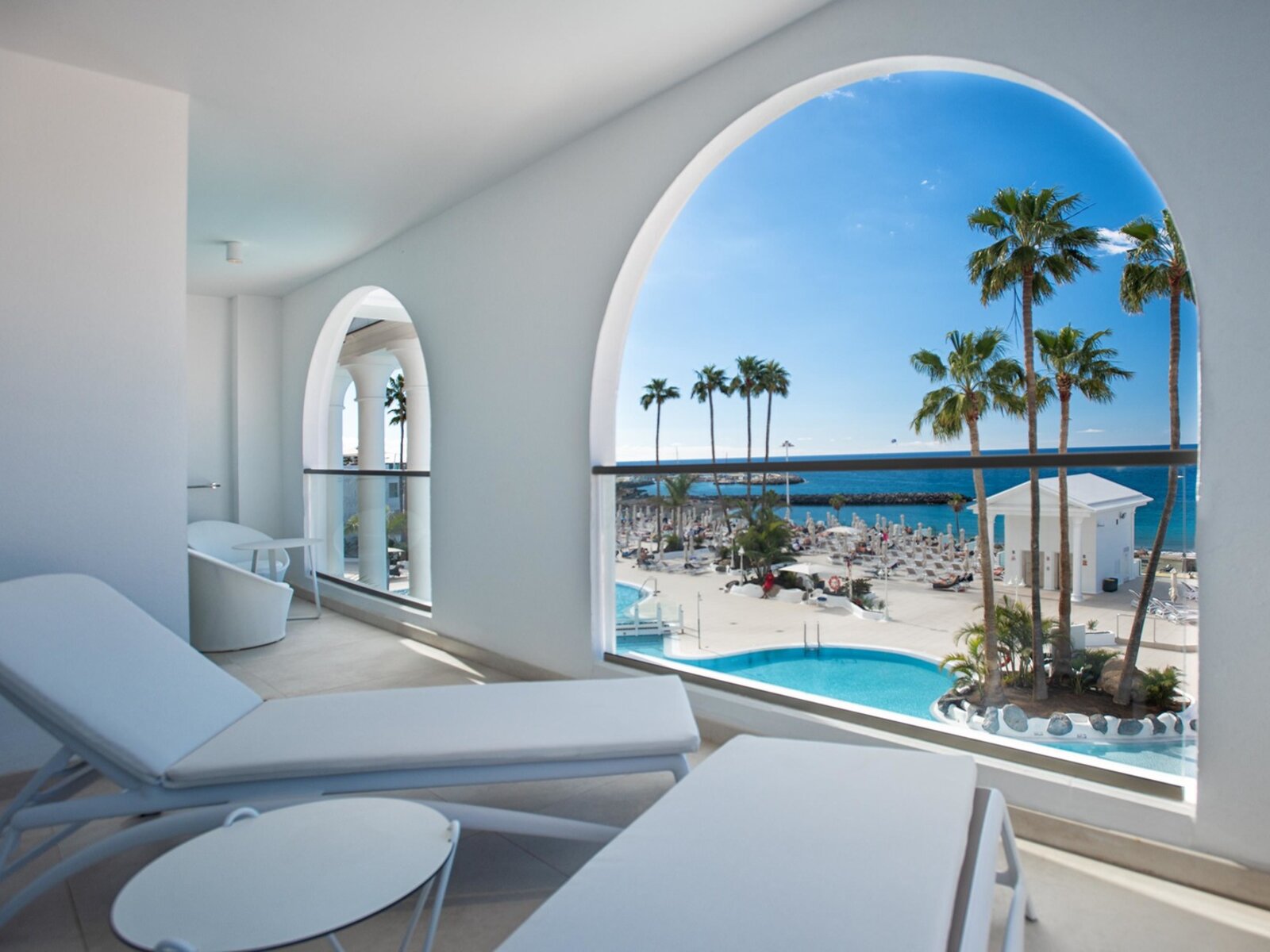 Wohnbeispiel Suite Platinum Frontaler Meerblick