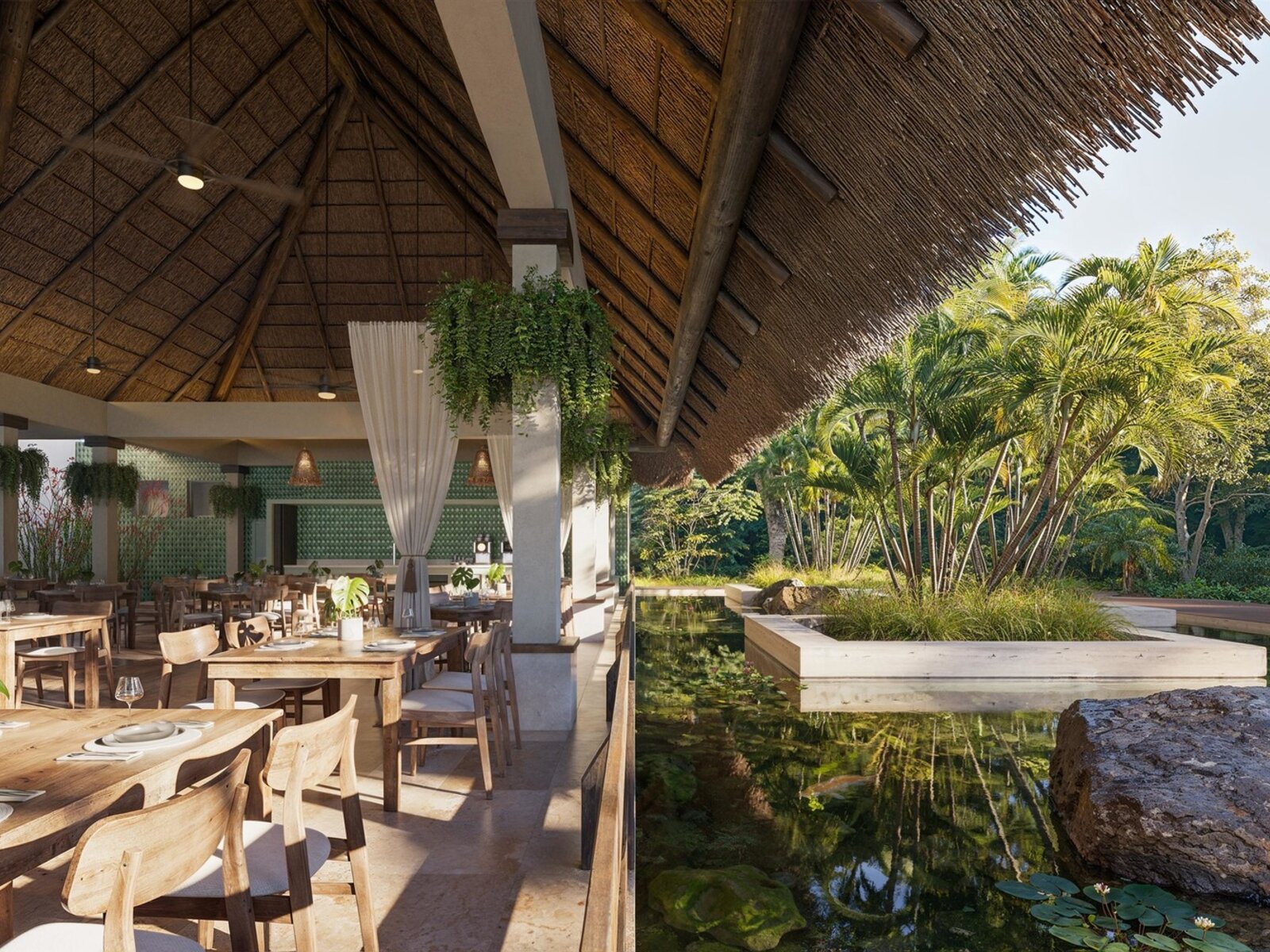 Buffet internacional Tulum („AI-generated“)