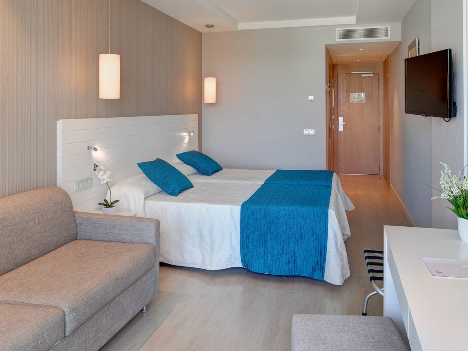 Wohnbeispiel Doppelzimmer Single mit Kind Typ1
