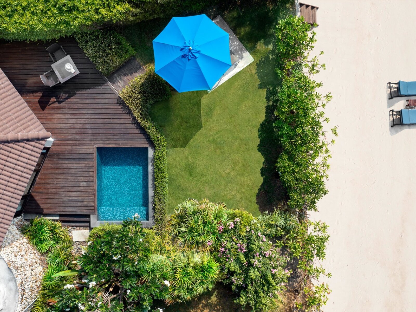 Wohnbeispiel Beachfront Pool Villa