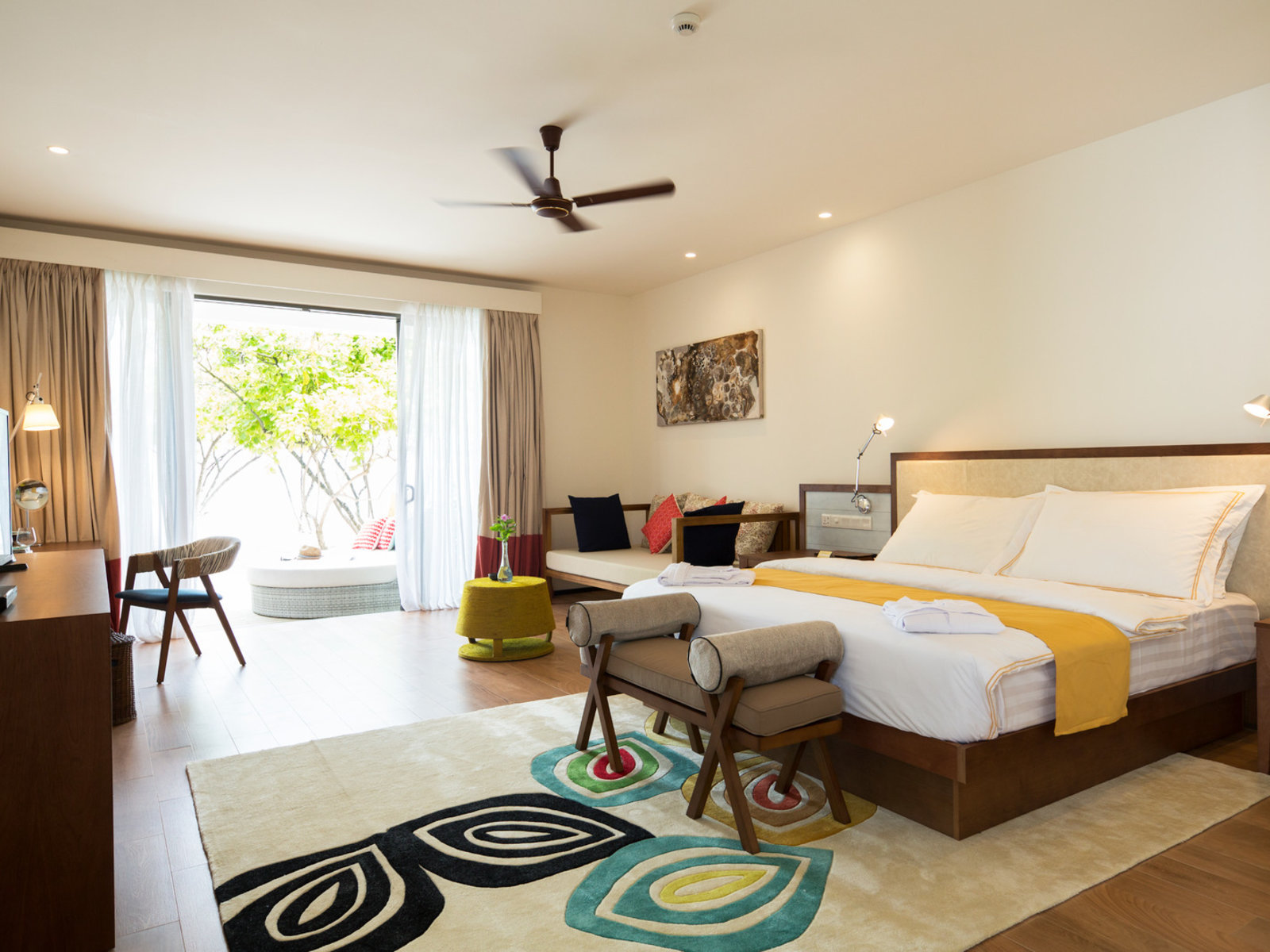 Wohnbeispiel Family Double Room Superior Sea View Beach Access