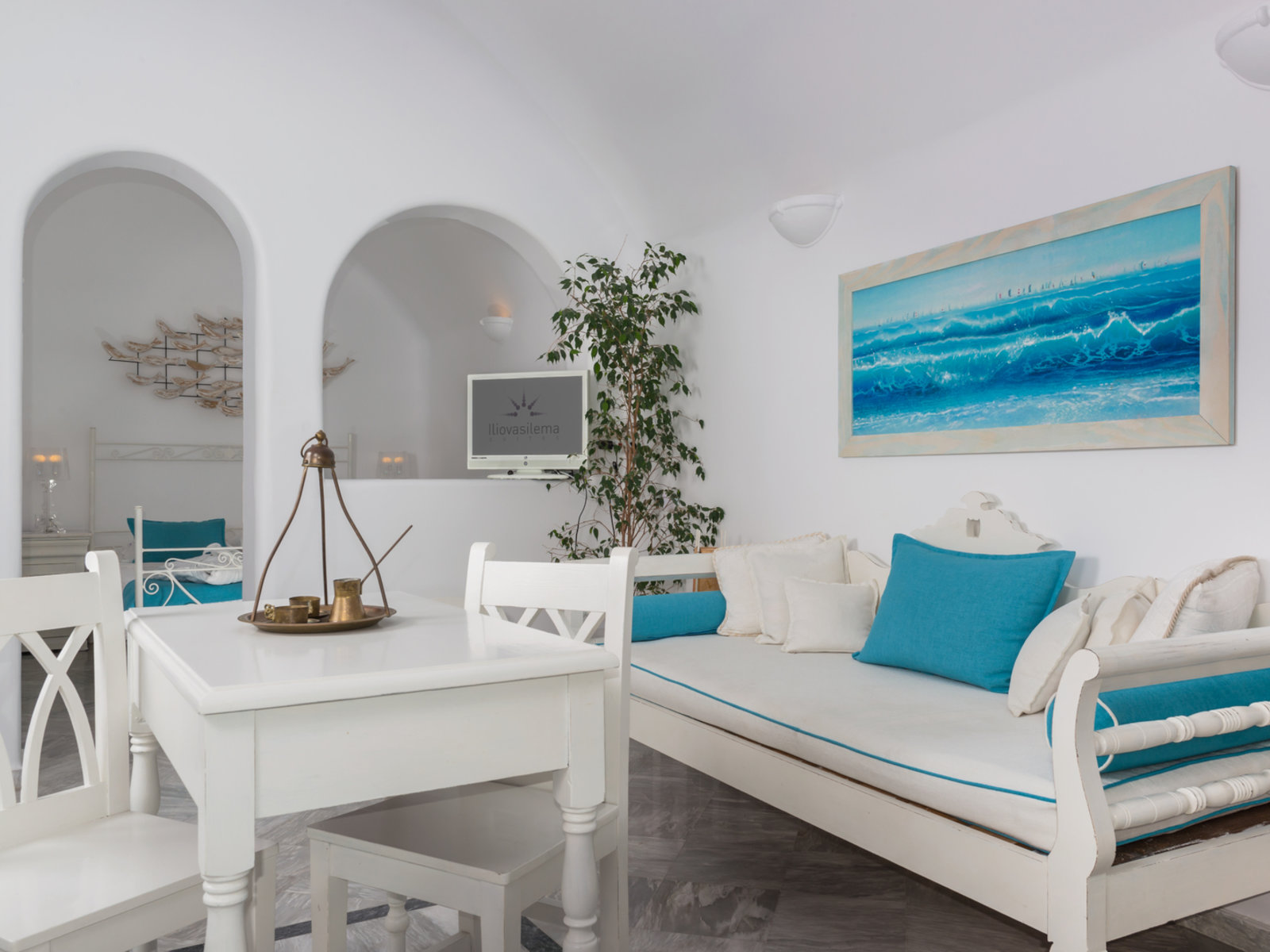 Wohnbeispiel Junior suite with caldera view