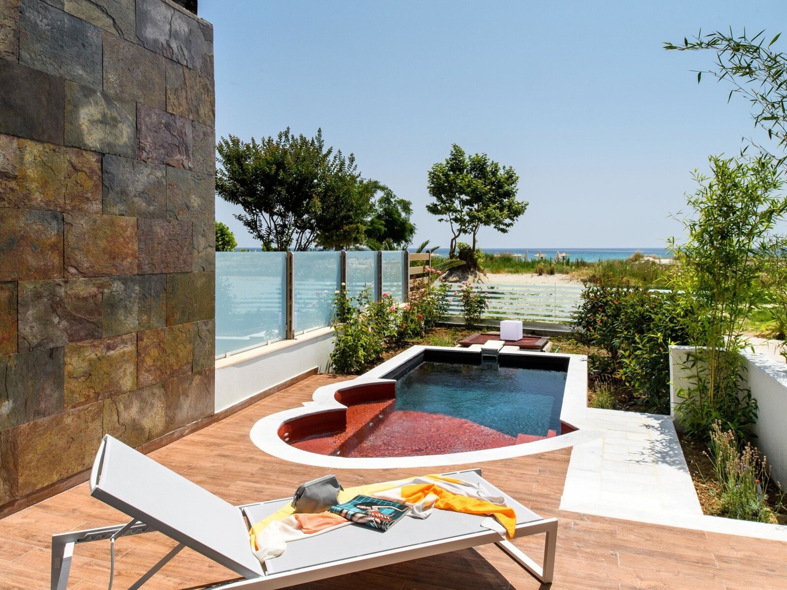 Wohnbeispiel Juniorsuite Sea view private pool